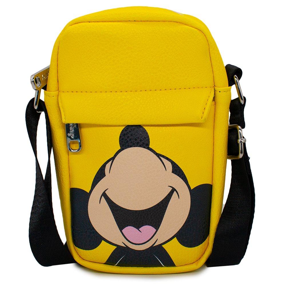 Buckle-Down Disney Mickey Mouse Smiling Up Pose Yellow Vegan