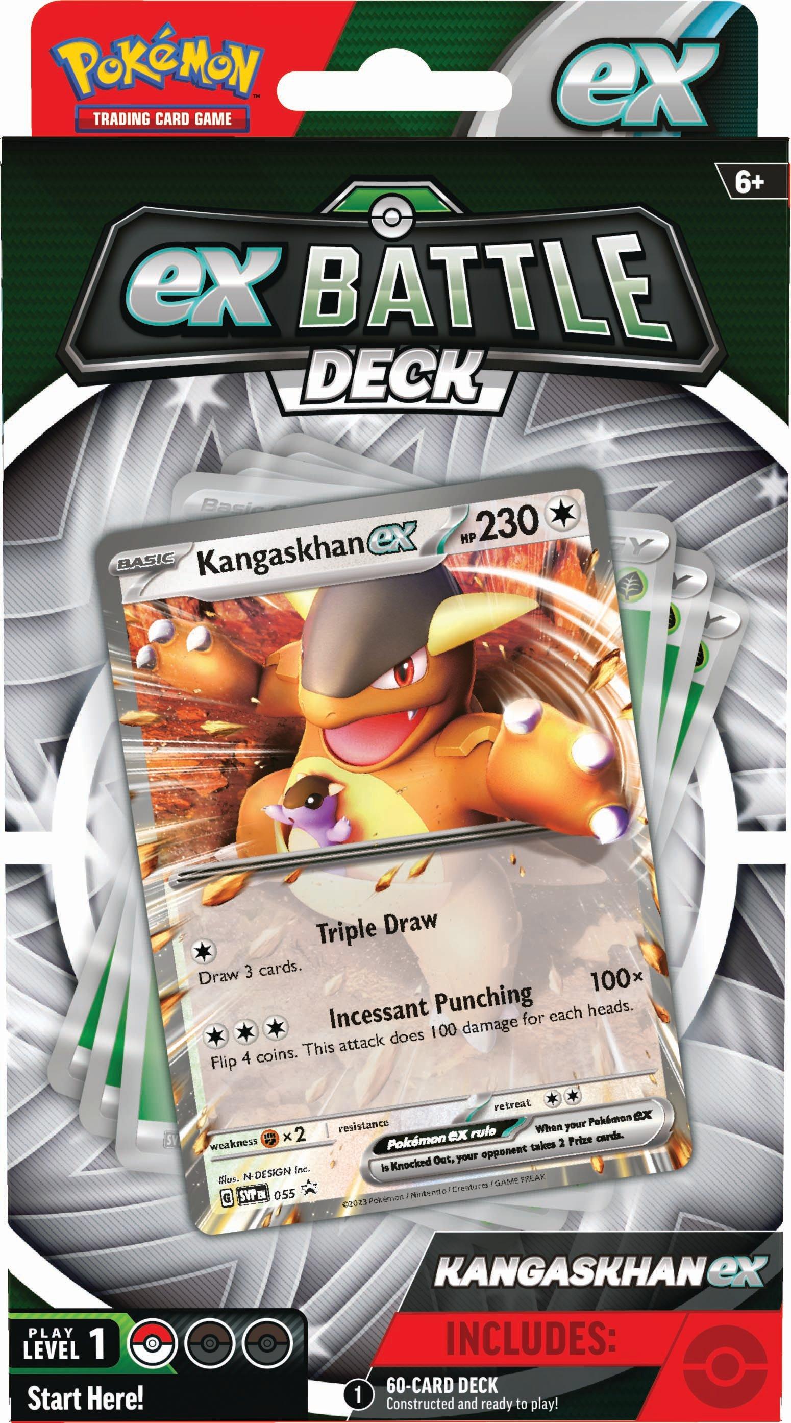 Pokémon Trading Card Game: Kangaskhan or Greninja ex Battle Deck