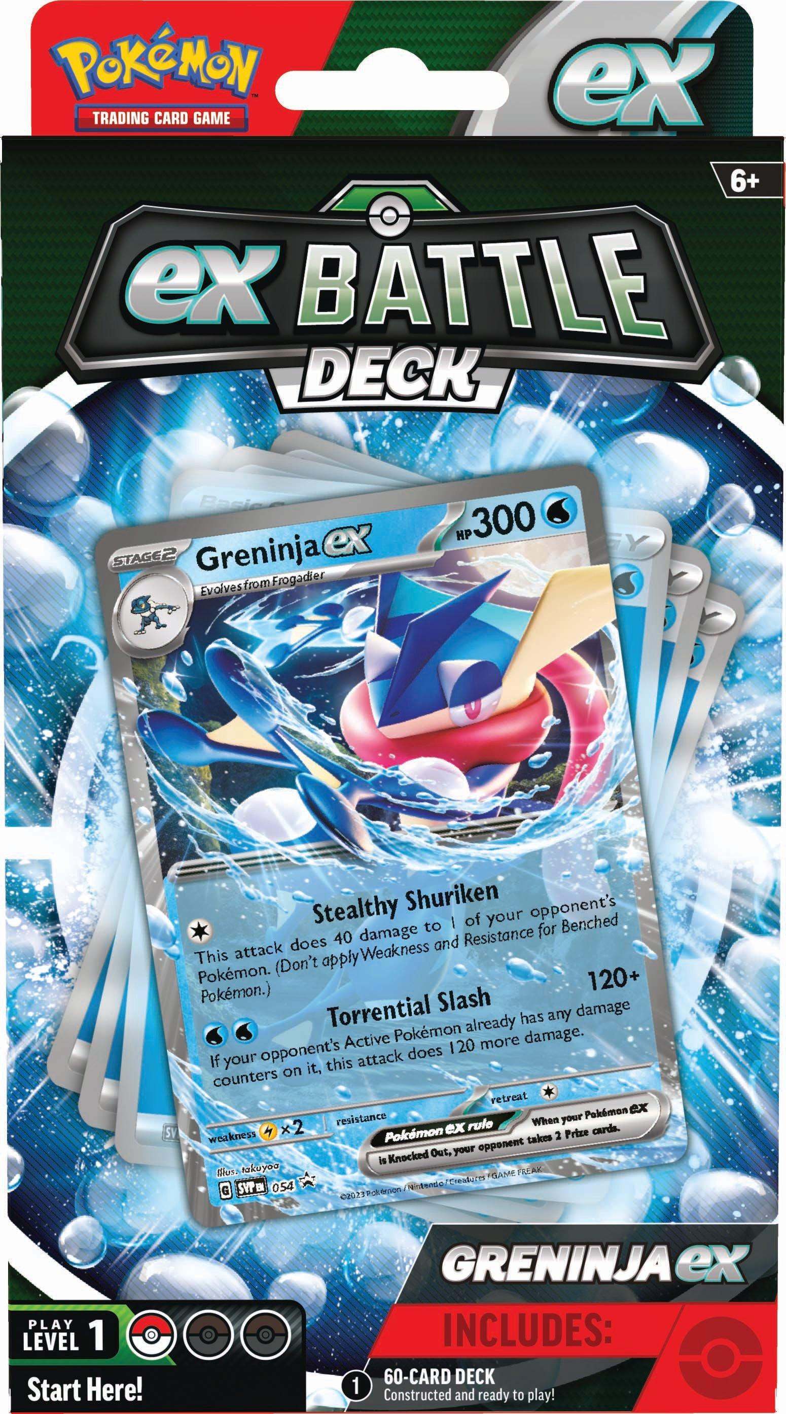 Pokémon Kangaskhan or Greninja EX Battle Deck (styles vary) – SCJ