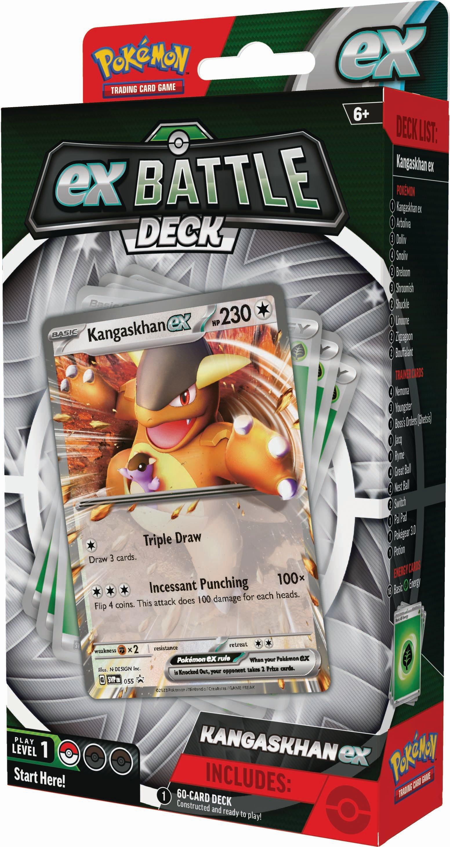 Pokémon Trading Card Game: Kangaskhan or Greninja ex Battle Deck