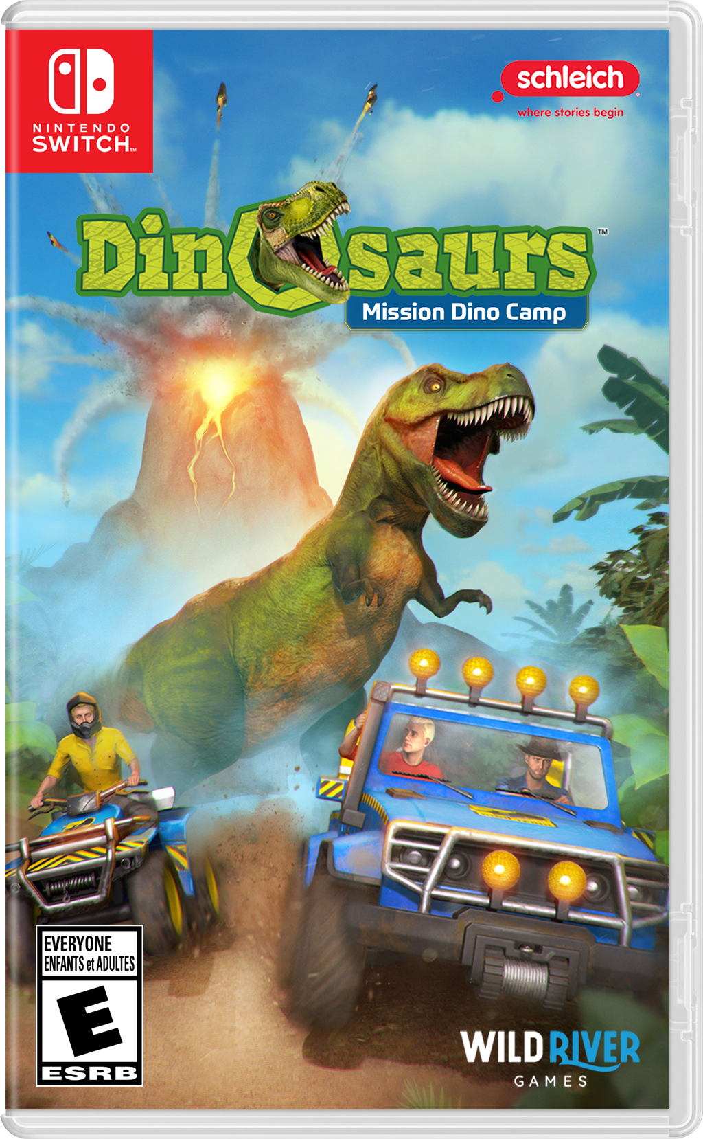 Dinosaurs Mission Dino Camp Nintendo Switch : : Jeux vidéo