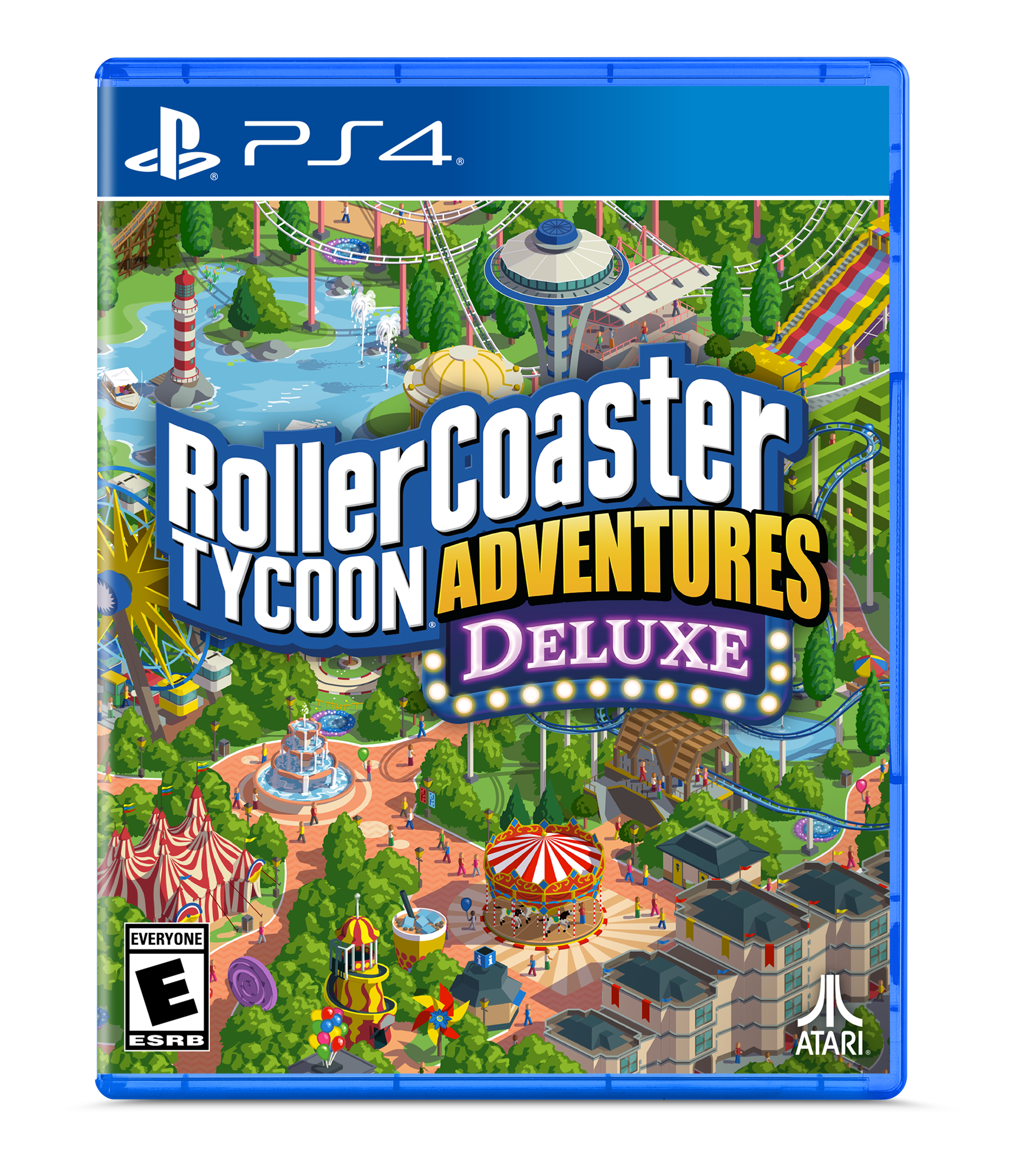 RollerCoaster Tycoon Adventures Deluxe Box Shot for PlayStation 4 - GameFAQs