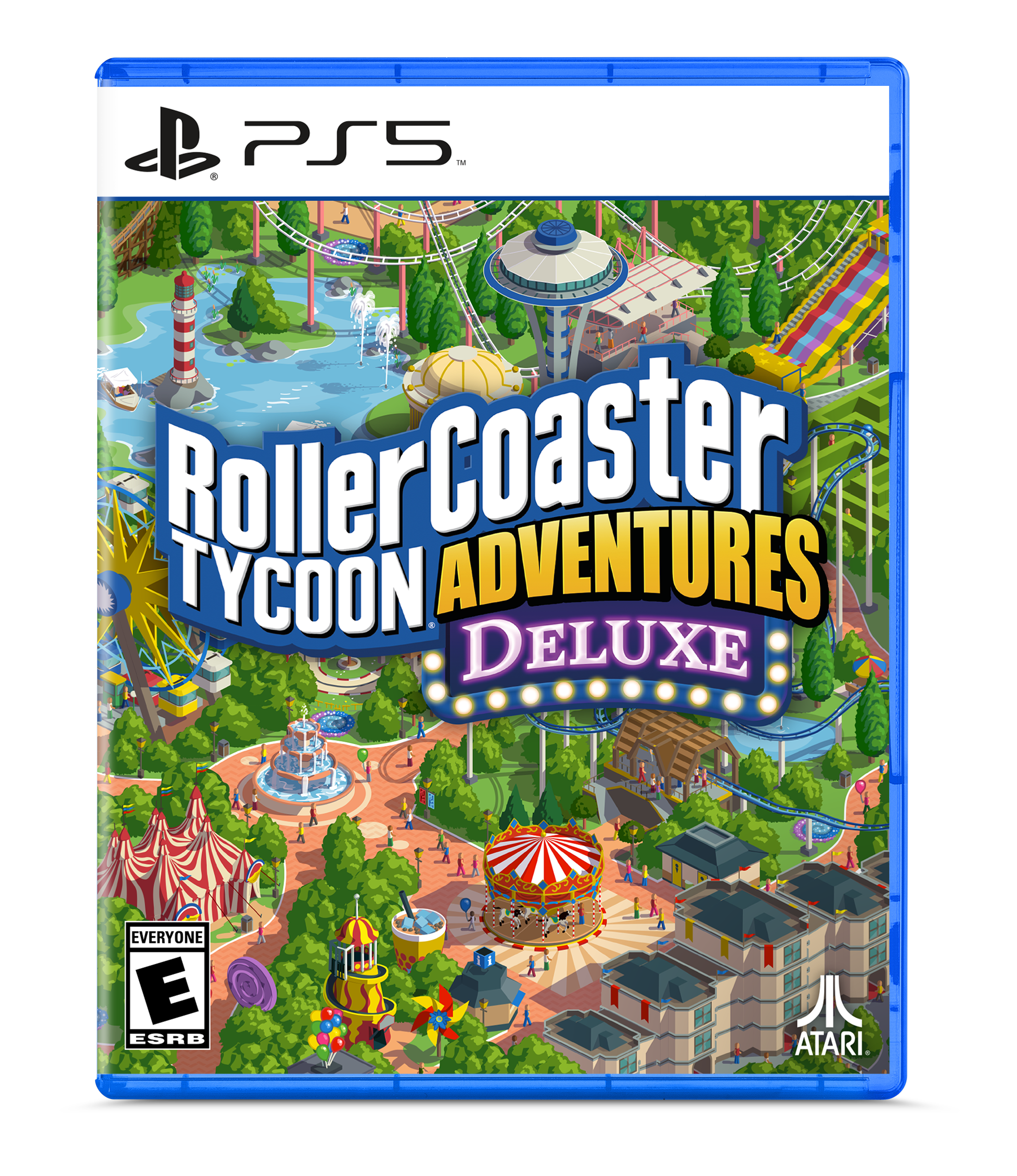Rent Roller Coaster Tycoon Adventures Deluxe on PlayStation 5