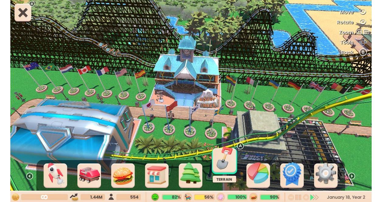 RollerCoaster Tycoon Adventures Deluxe - Nintendo Switch