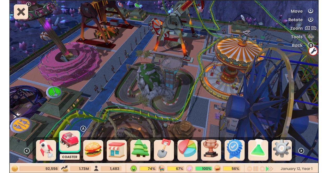 RollerCoaster Tycoon Adventures Deluxe - Nintendo Switch
