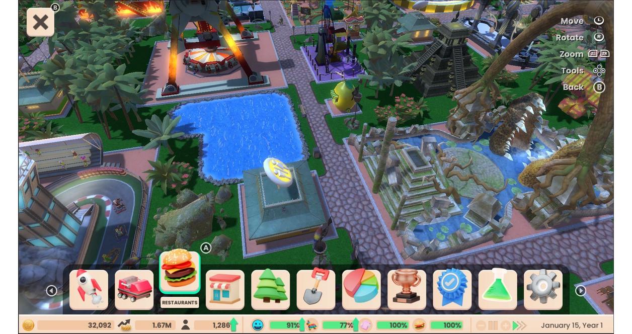 RollerCoaster Tycoon Adventures Deluxe - Nintendo Switch
