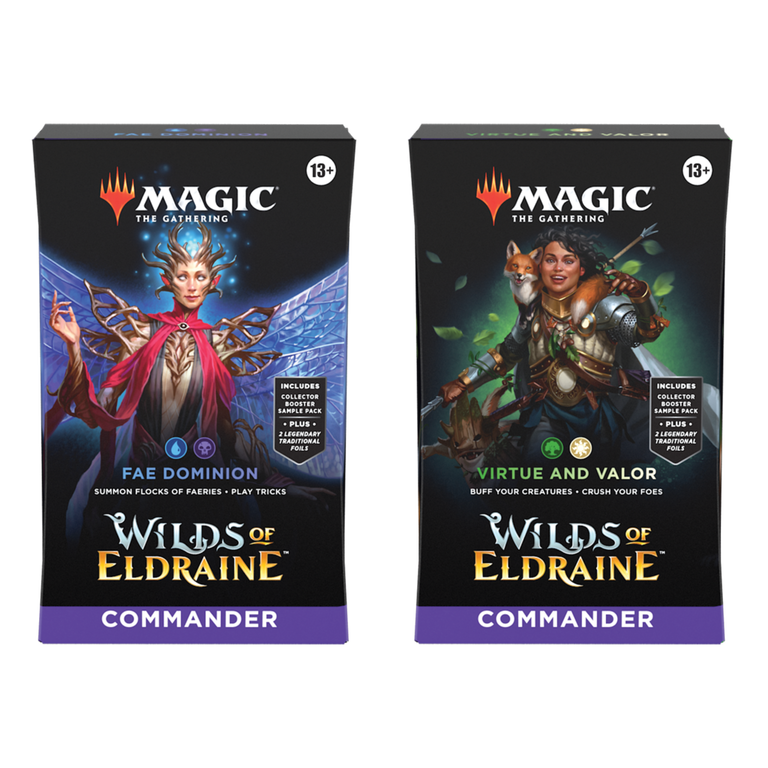 Magic: The Gathering Wilds of Eldraine Commander Deck (100-Card