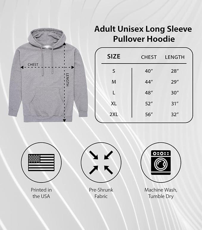 Pokemon Pikachu Unisex Black Pullover Hoodie