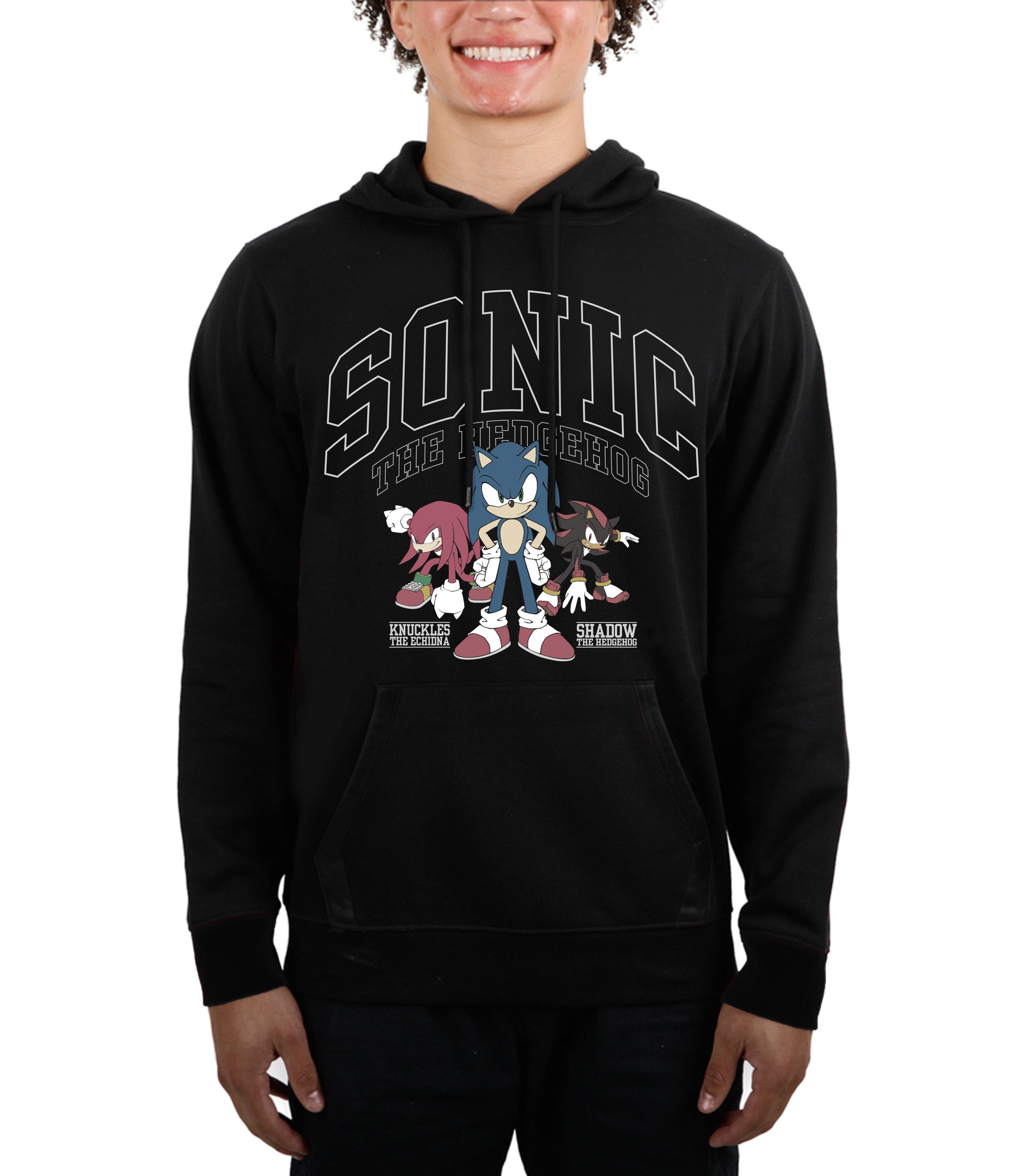 Sonic the Hedgehog - Sonic, Knuckles, Shadow Pullover Hoodie