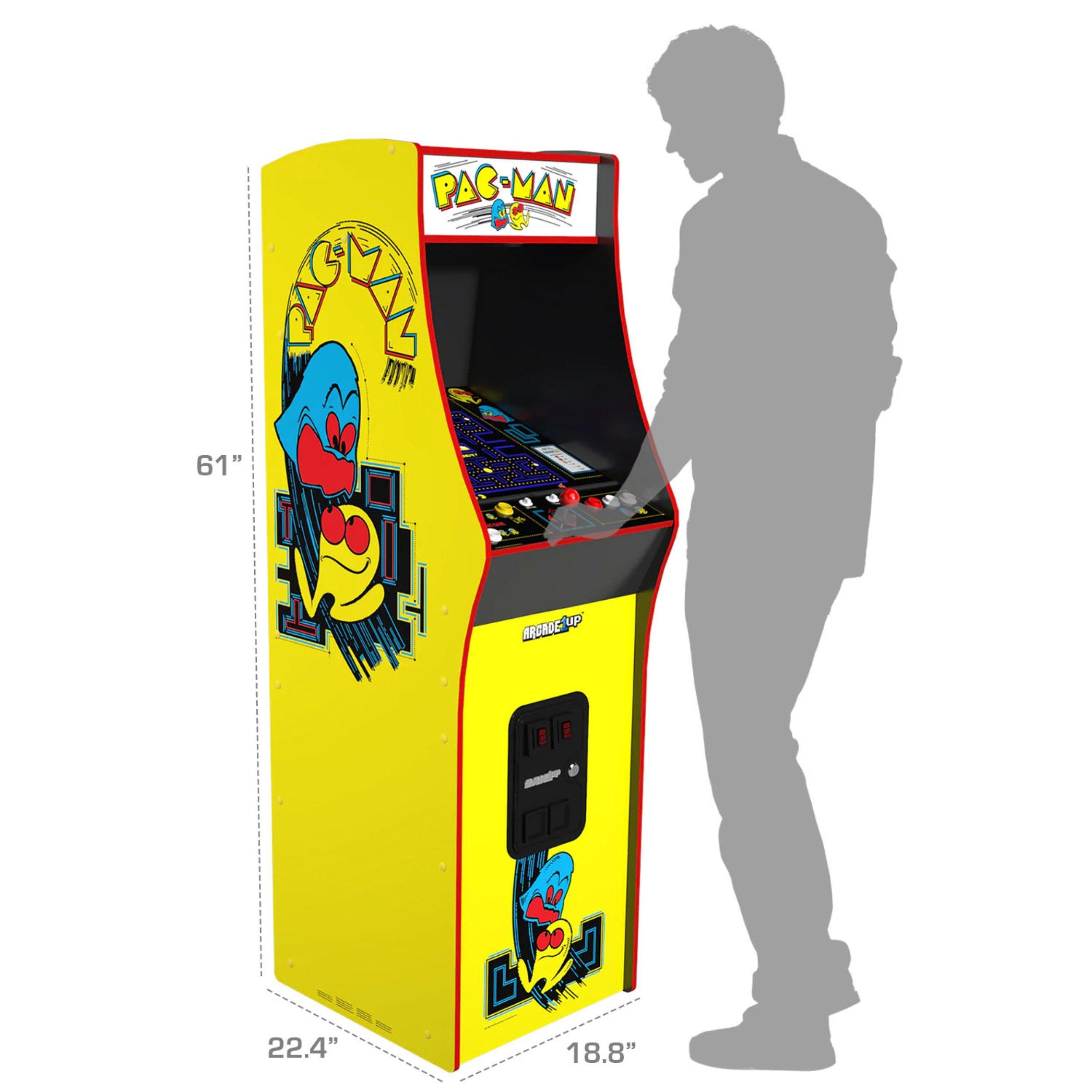 Arcade1UP PacMan Deluxe Arcade Machine 14in1 Games Hamilton Place