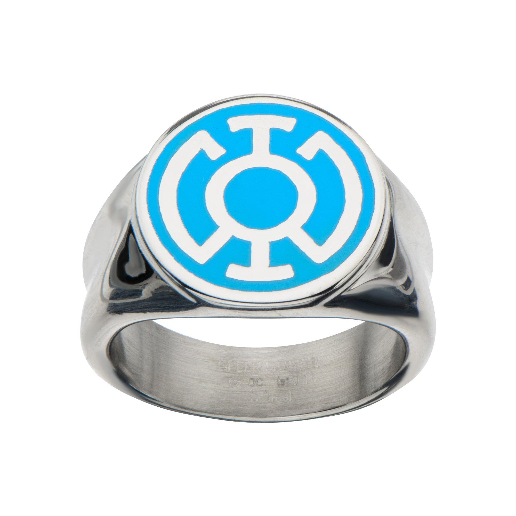 Blue steel sale ring