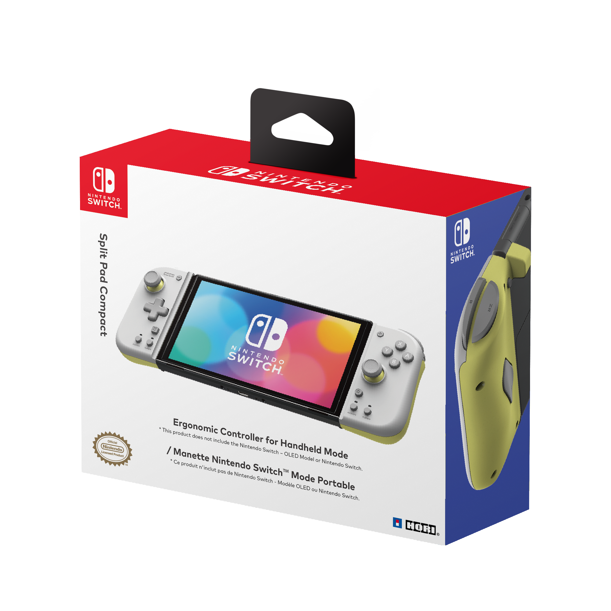 HORI Nintendo Switch Split Pad Compact (PAC-MAN Edition) Ergonomic  Controller for Handheld Mode - Officially Licensed by Nintendo and  Bandai-Namco - Yahoo Shopping