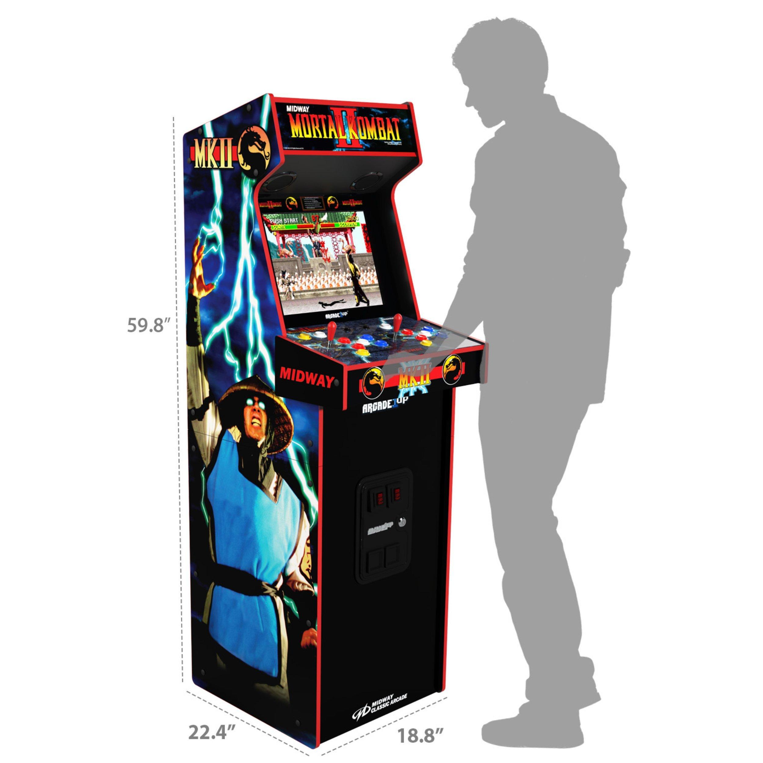 Arcade1UP Mortal Kombat Deluxe Arcade Machine 14-in-1 Games