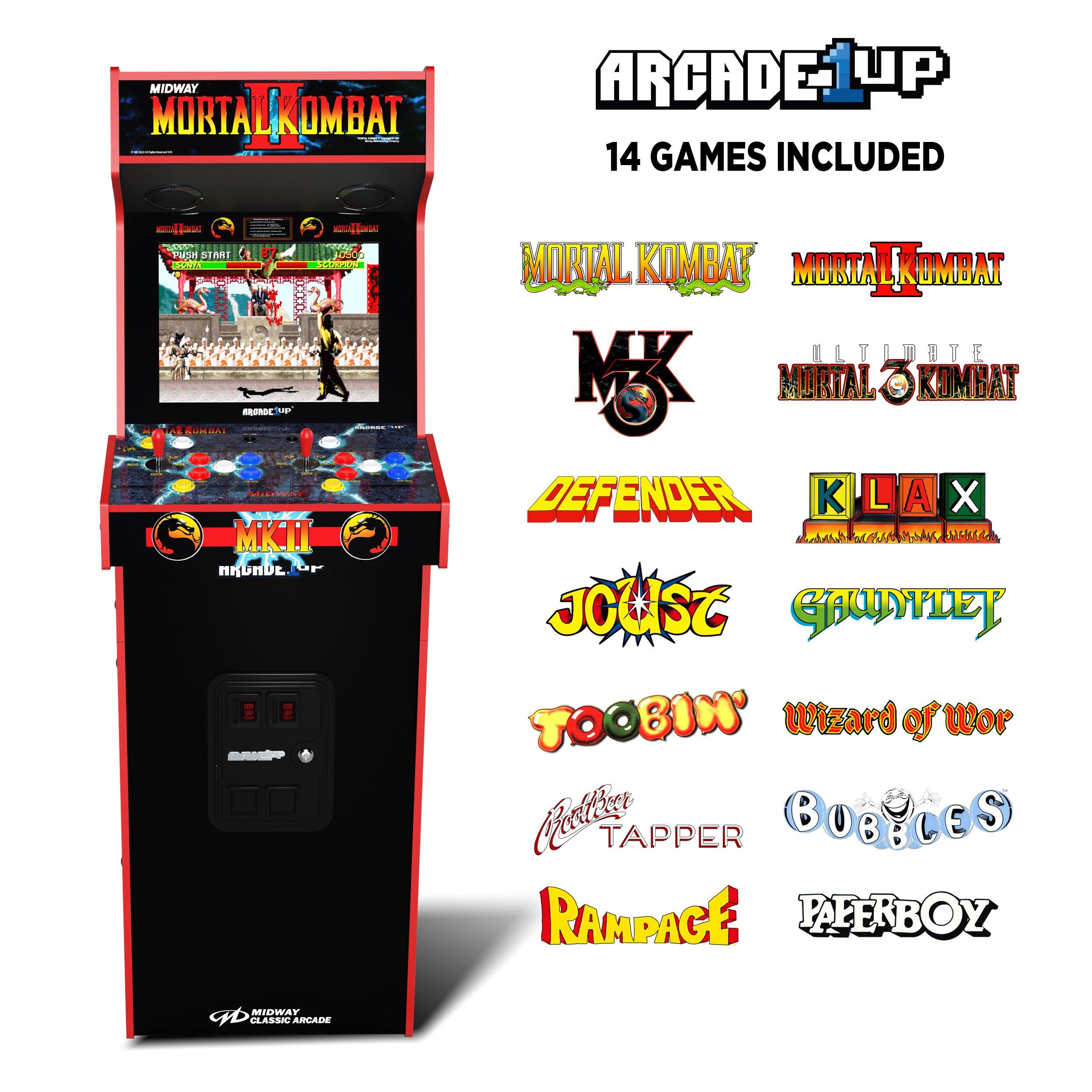 1st gen MKII side by side with MK Deluxe : r/Arcade1Up