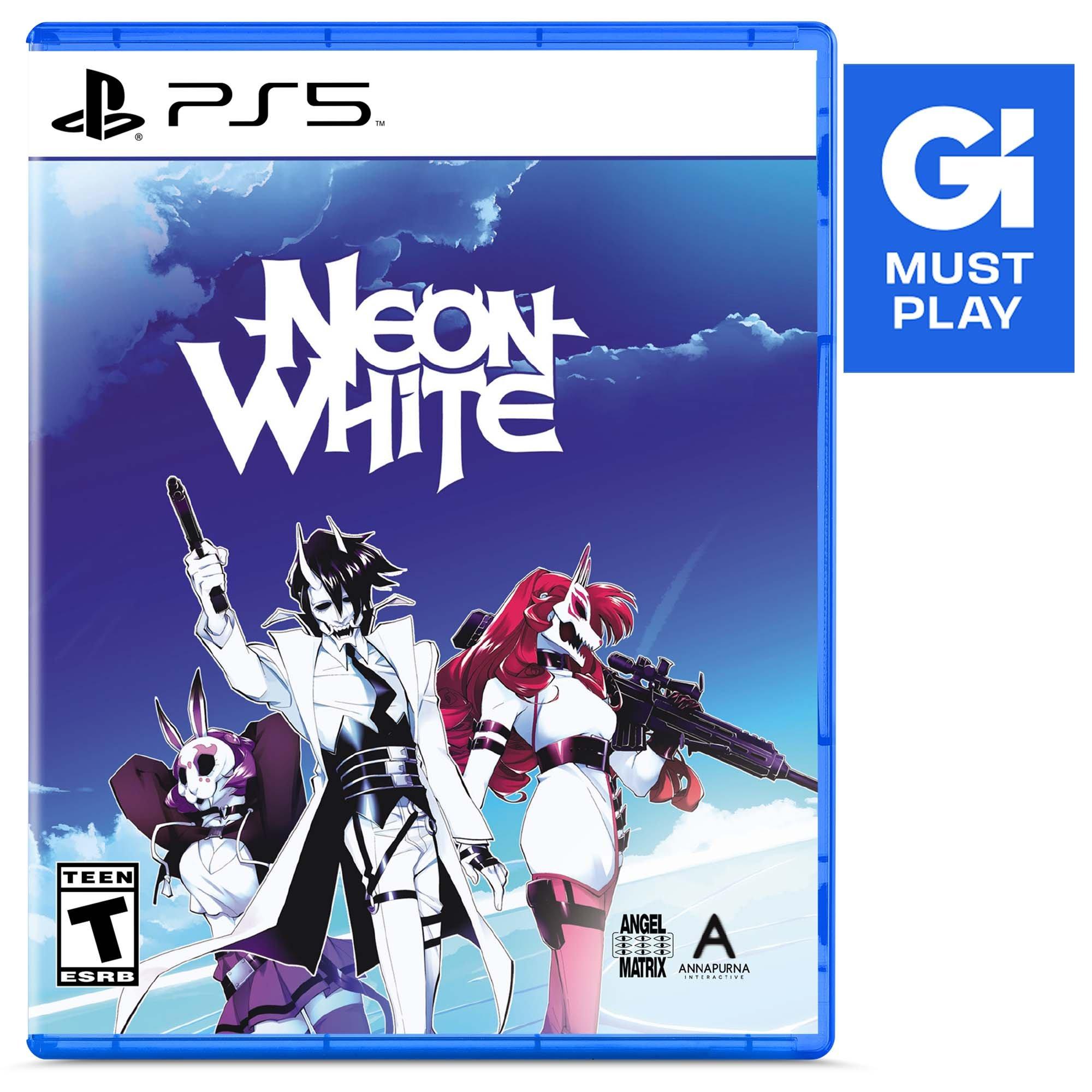 Neon White Gameplay  Nintendo Switch - First-person platforming 