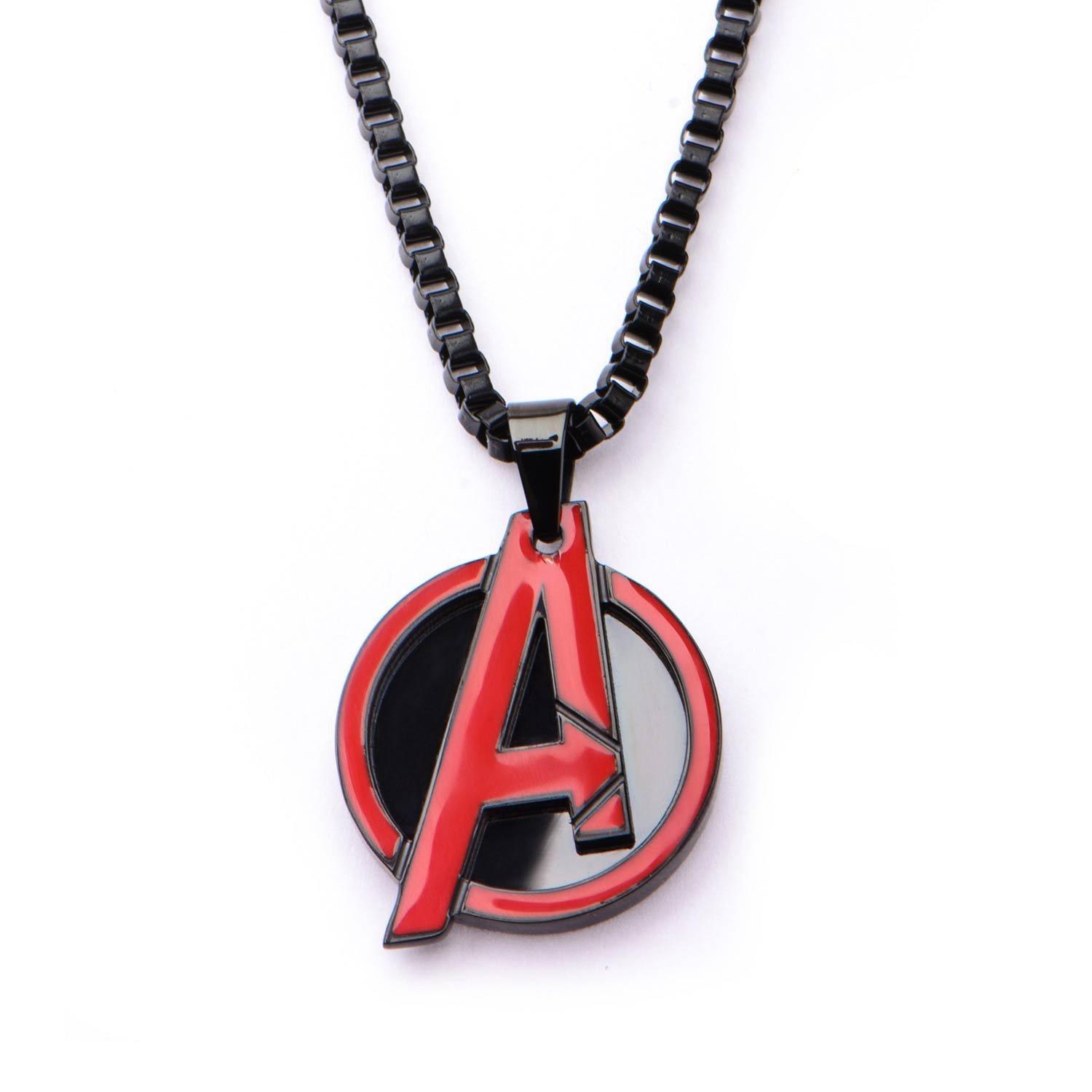 Marvel Red Avenger Pendant Necklace