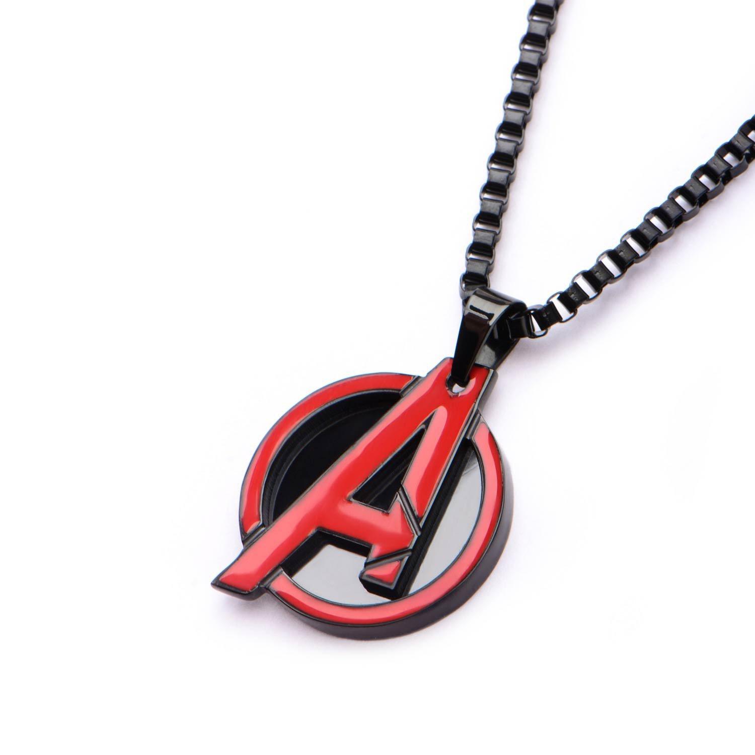 Marvel Red Avenger Pendant Necklace