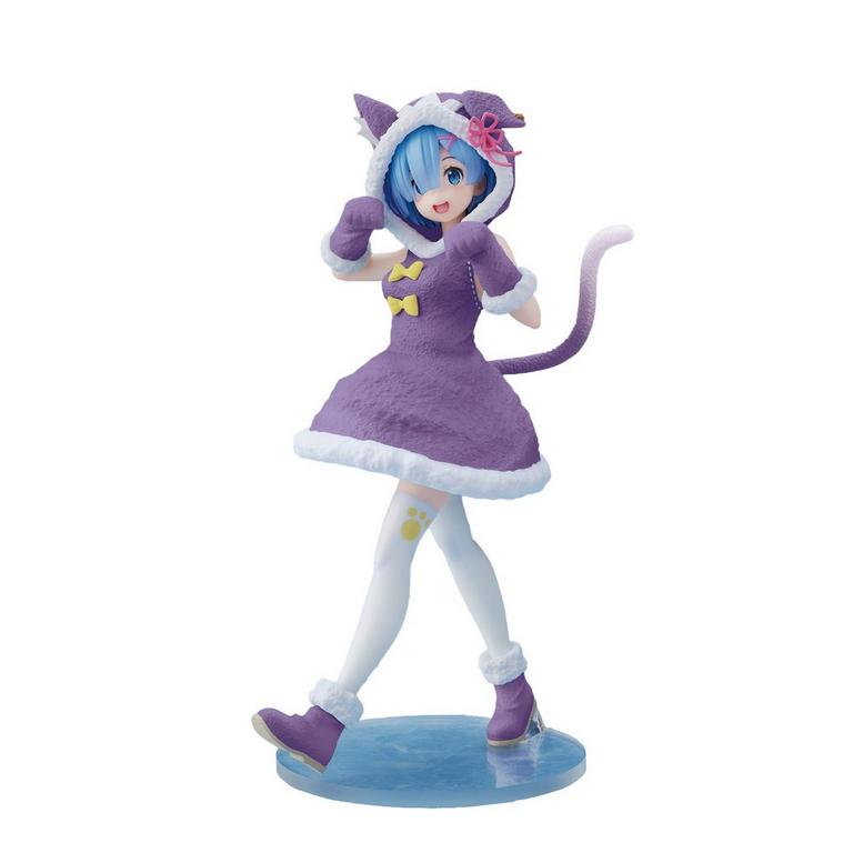 Taito Re:Zero Starting Life in Another World Coreful Rem (Puck Outfit Ver.) Renewal Edition 7.9-in Statue