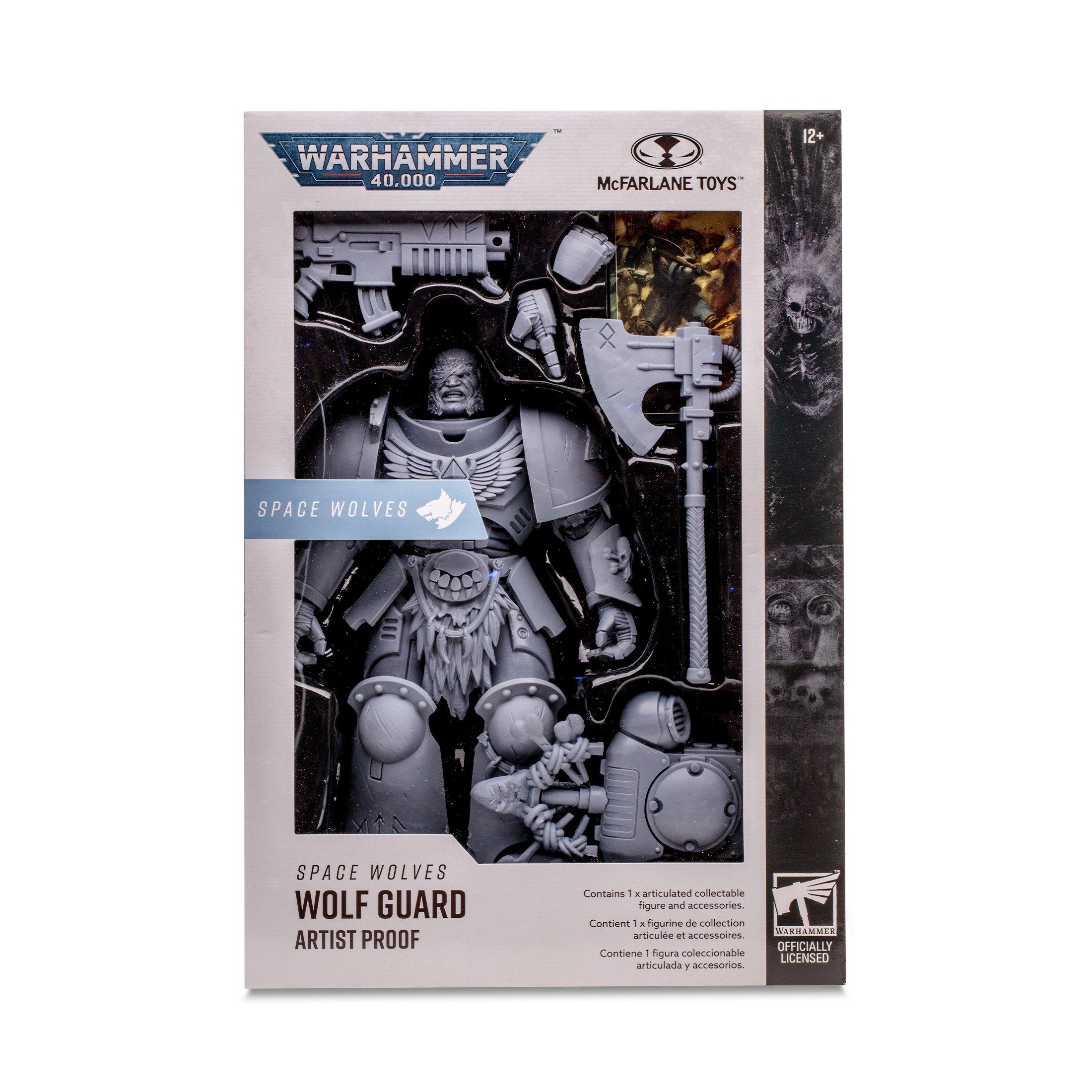 McFarlane Toys Warhammer 40000 Space Wolves Wolf Guard (AP) 7-in Action Figure