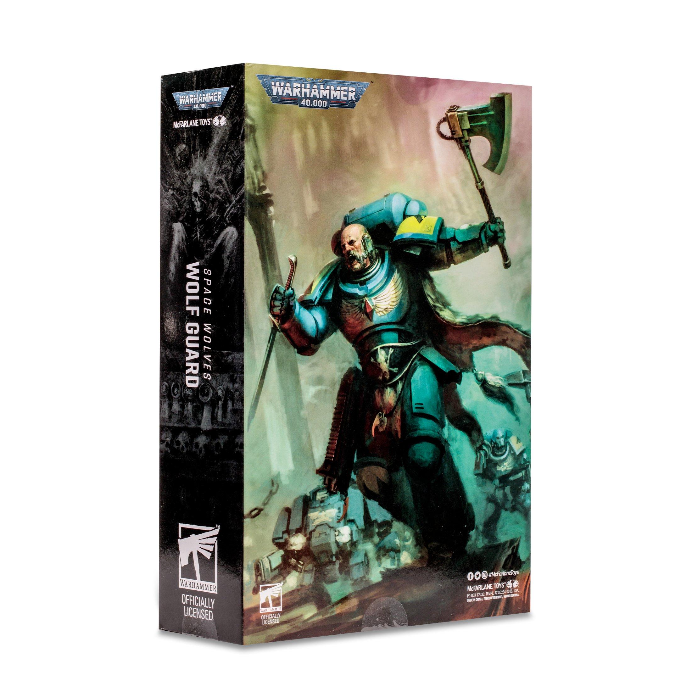 McFarlane Toys Warhammer 40000 Space Wolves Wolf Guard 7-in Action Figure