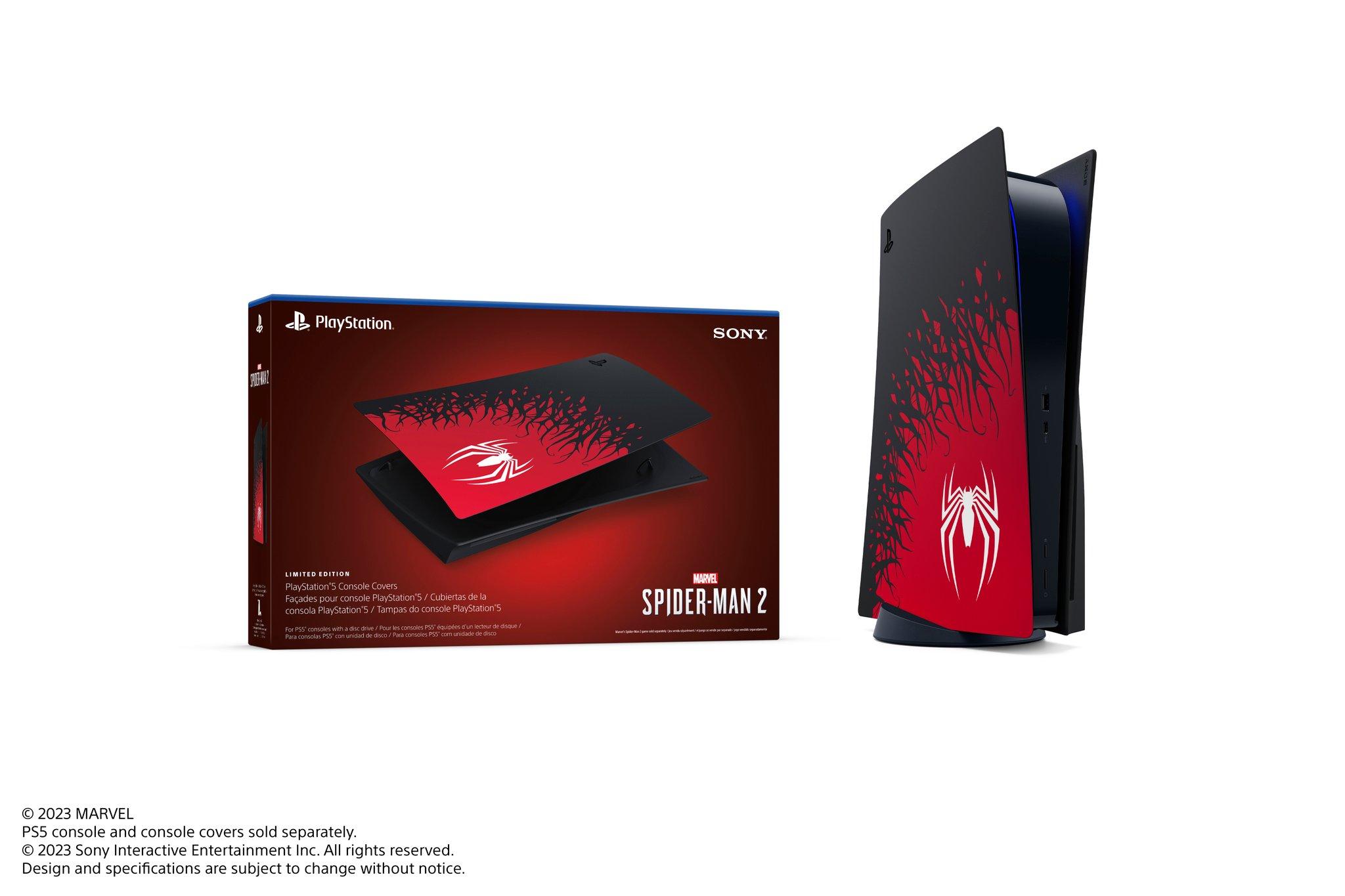 PS5 Spider-Man 2 Limited Edition Decal Cover