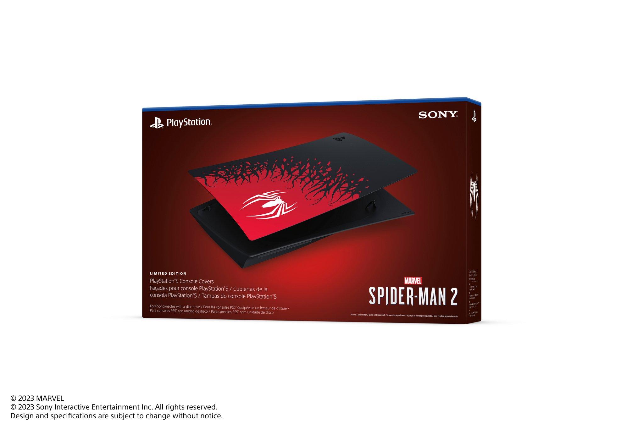 Sony PlayStation 5 Console Covers Marvel's Spider-Man 2 Limited