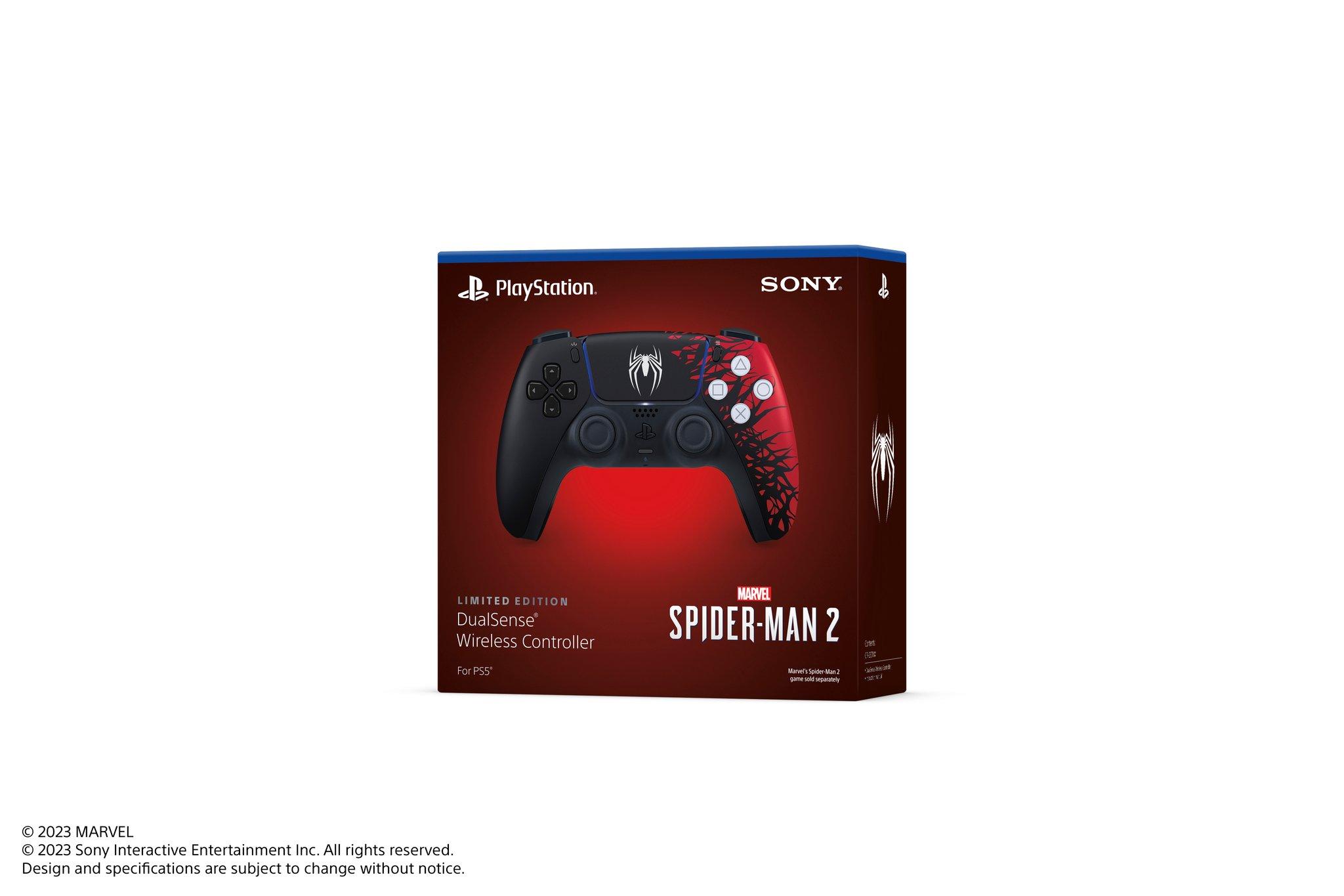 Sony x Marvel 'Spider-Man' PS5 Console and Controller