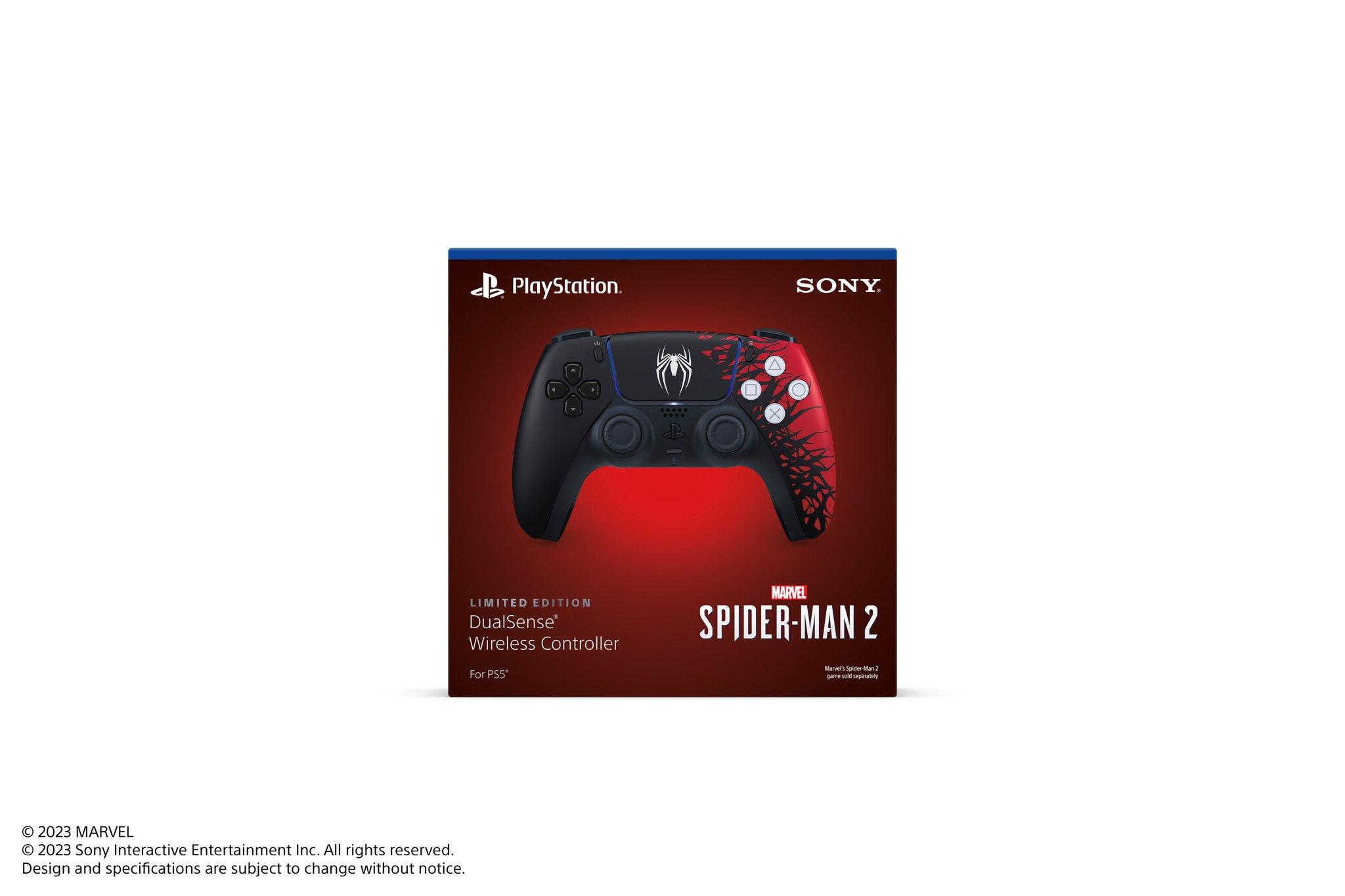 Sony DualSense Wireless Controller for PlayStation 5 Marvel's Spider-Man 2  Limited Edition