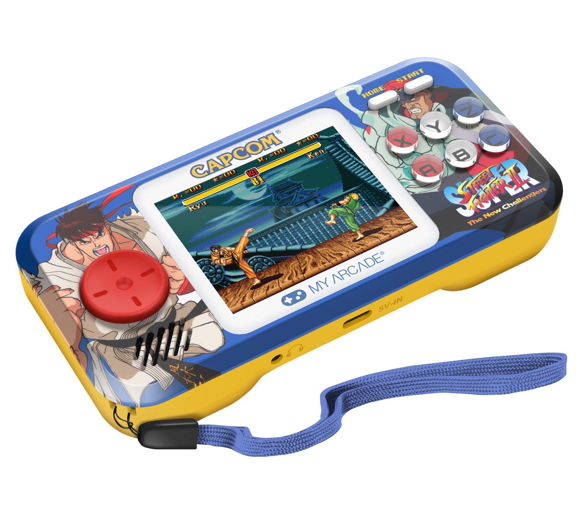 My Arcade SUPER STREET FIGHTER II Pocket Player PRO Handheld Portable Video Game System