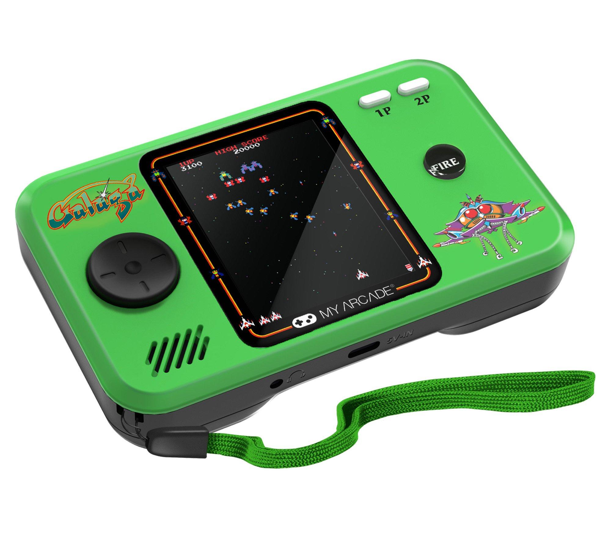 My Arcade Galaga Pocket Player PRO Handheld Portable Video Game System