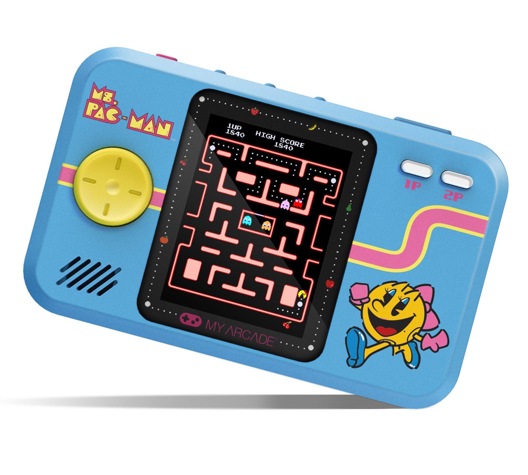 My Arcade MS.PAC-MAN Pocket Player PRO Handheld Portable Video Game System