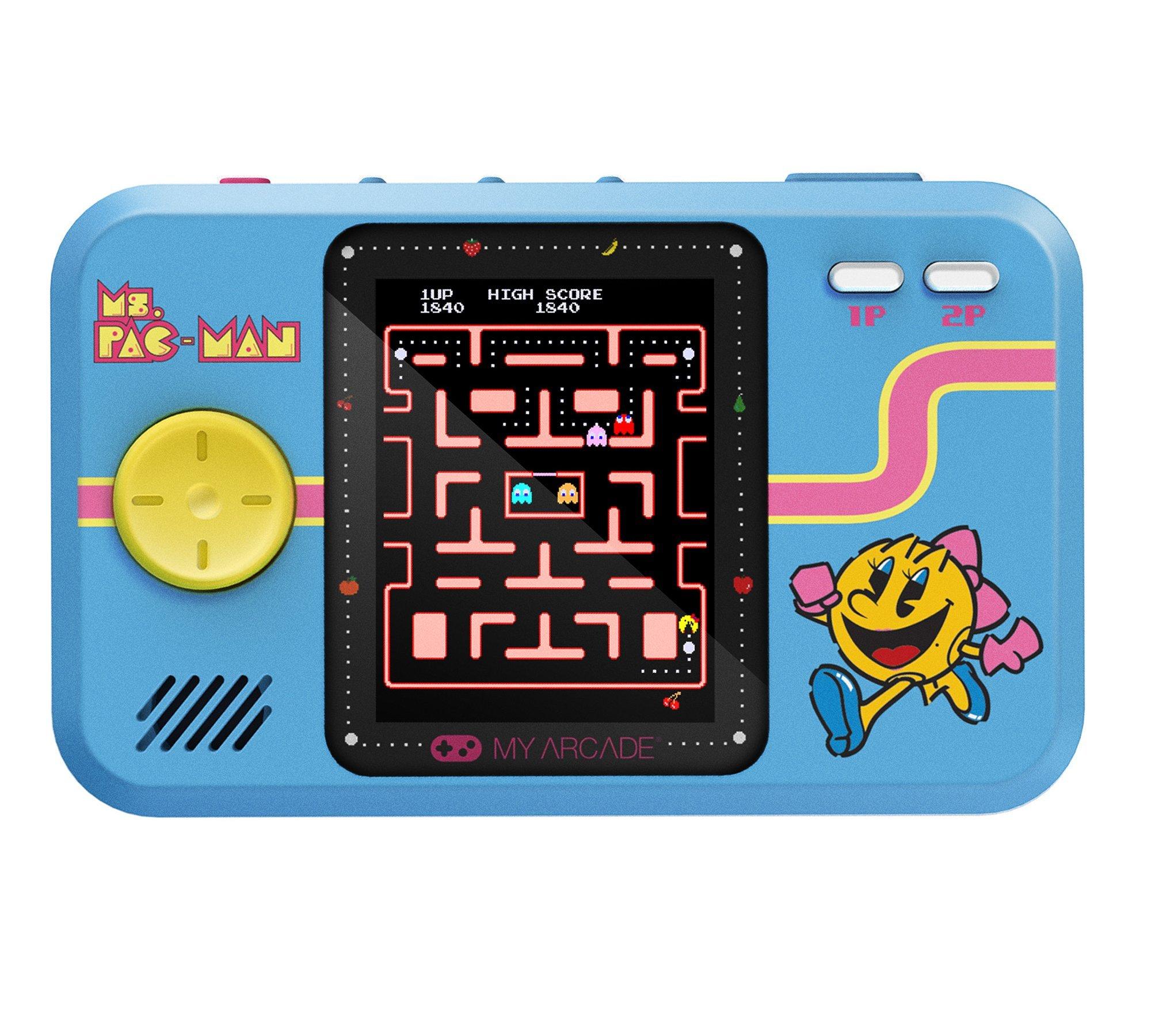 My Arcade MS. PAC-MAN Pocket Player PRO Handheld Portable Video Game System