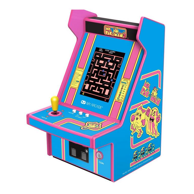 My Arcade MS. PAC-MAN Micro Player PRO Mini Arcade Machine | GameStop
