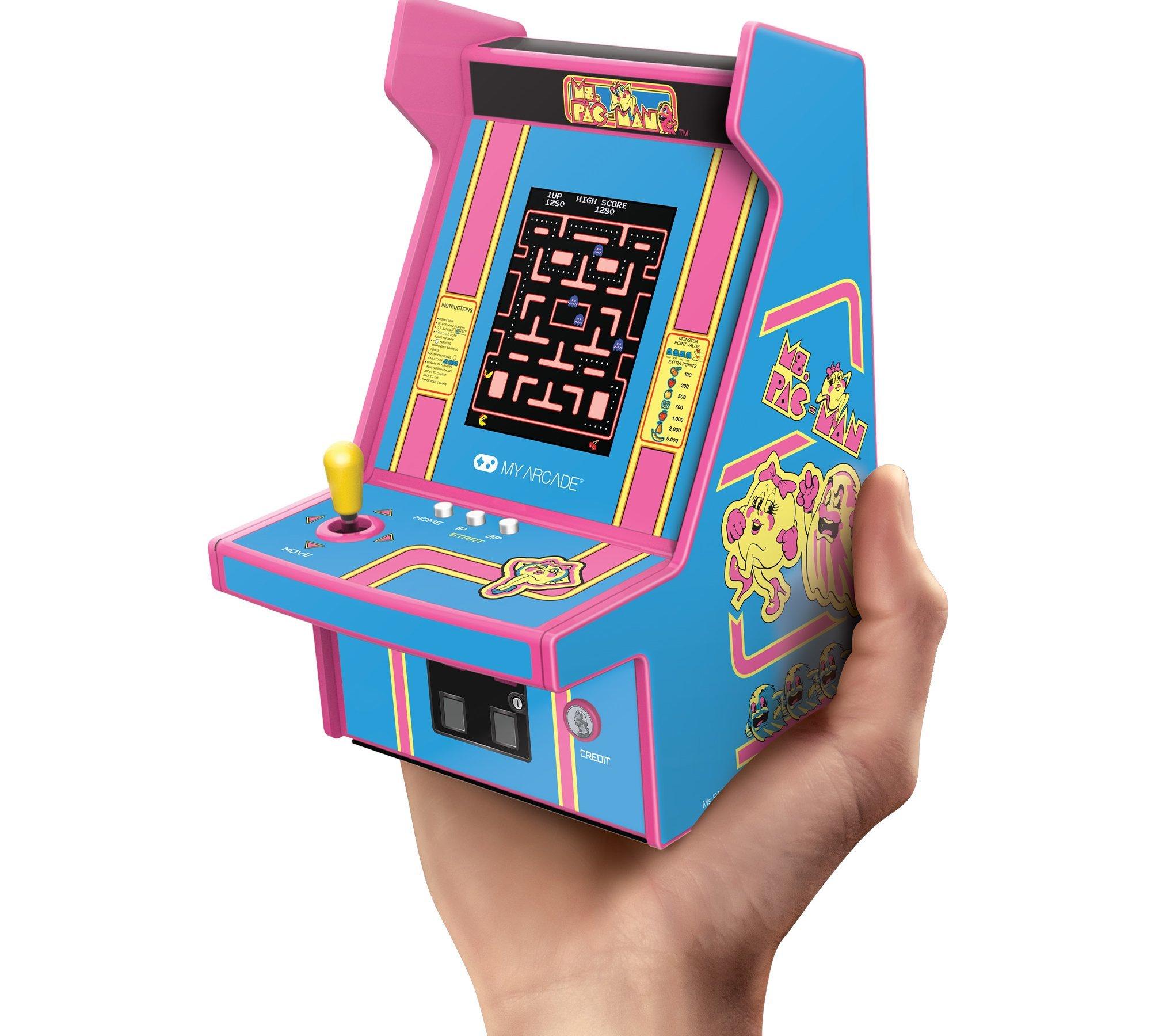 My Arcade MS. PAC-MAN Micro Player PRO Mini Arcade Machine