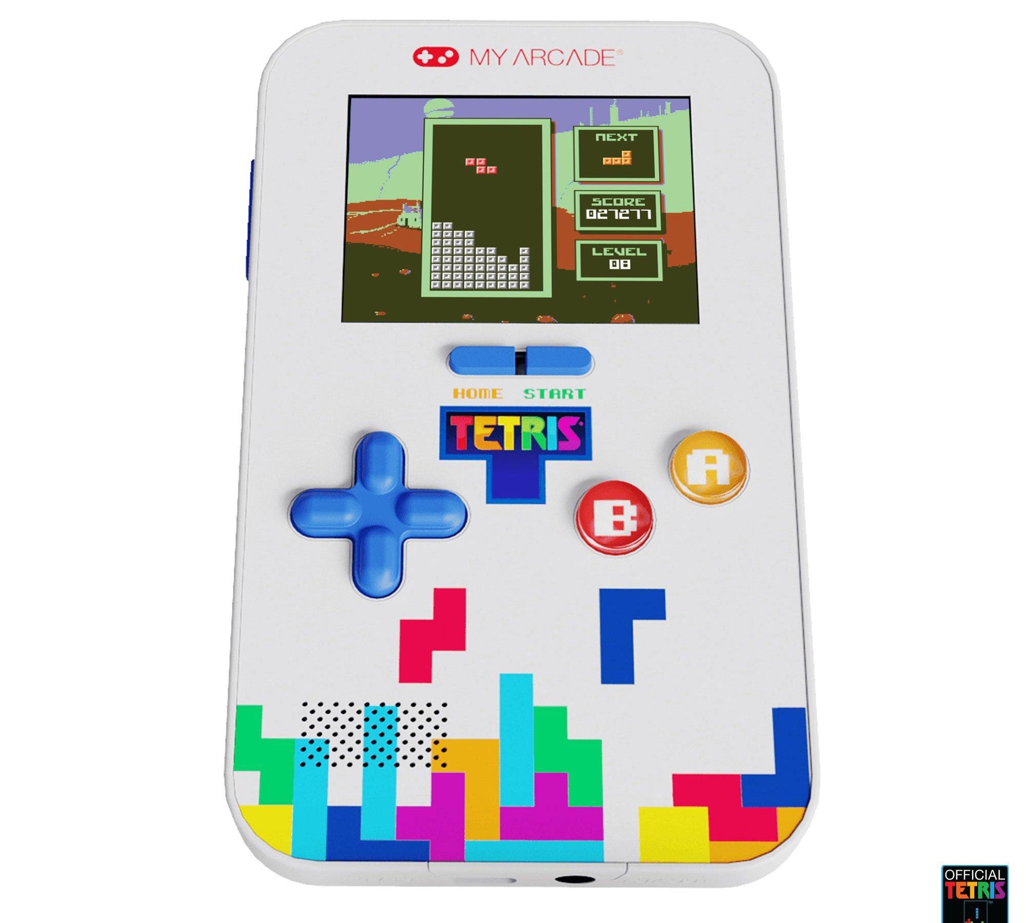 My Arcade TETRIS GO Gamer Classic Handheld Portable Video Game System with 301 Games