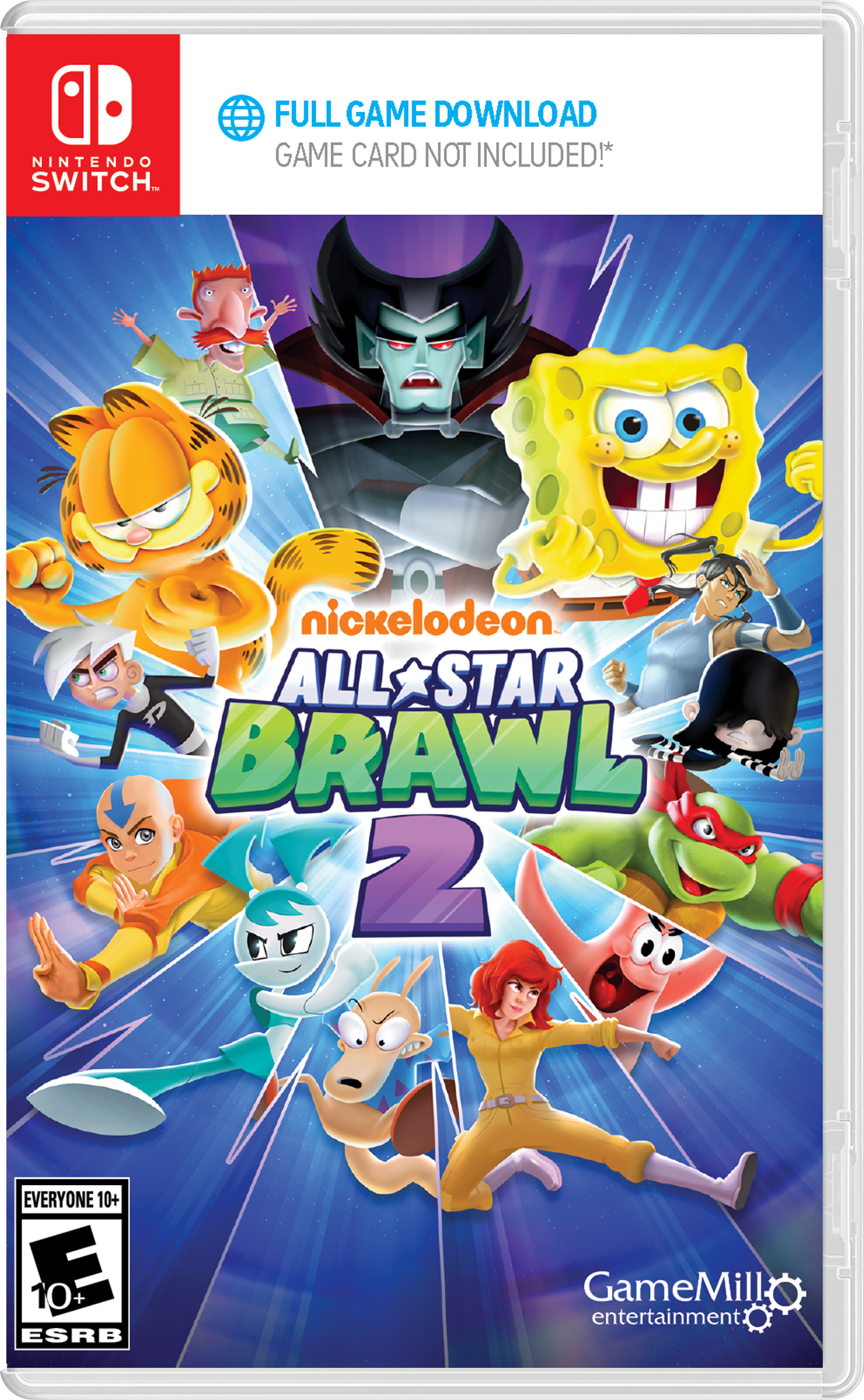 Nickelodeon All Star Brawl 2 (Code in Box)- Nintendo Switch, Nintendo  Switch