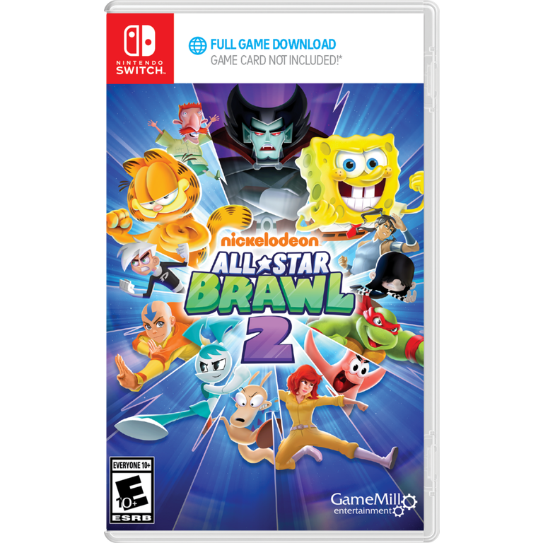 Nickelodeon All Star Brawl 2 (Code in Box)- Nintendo Switch
