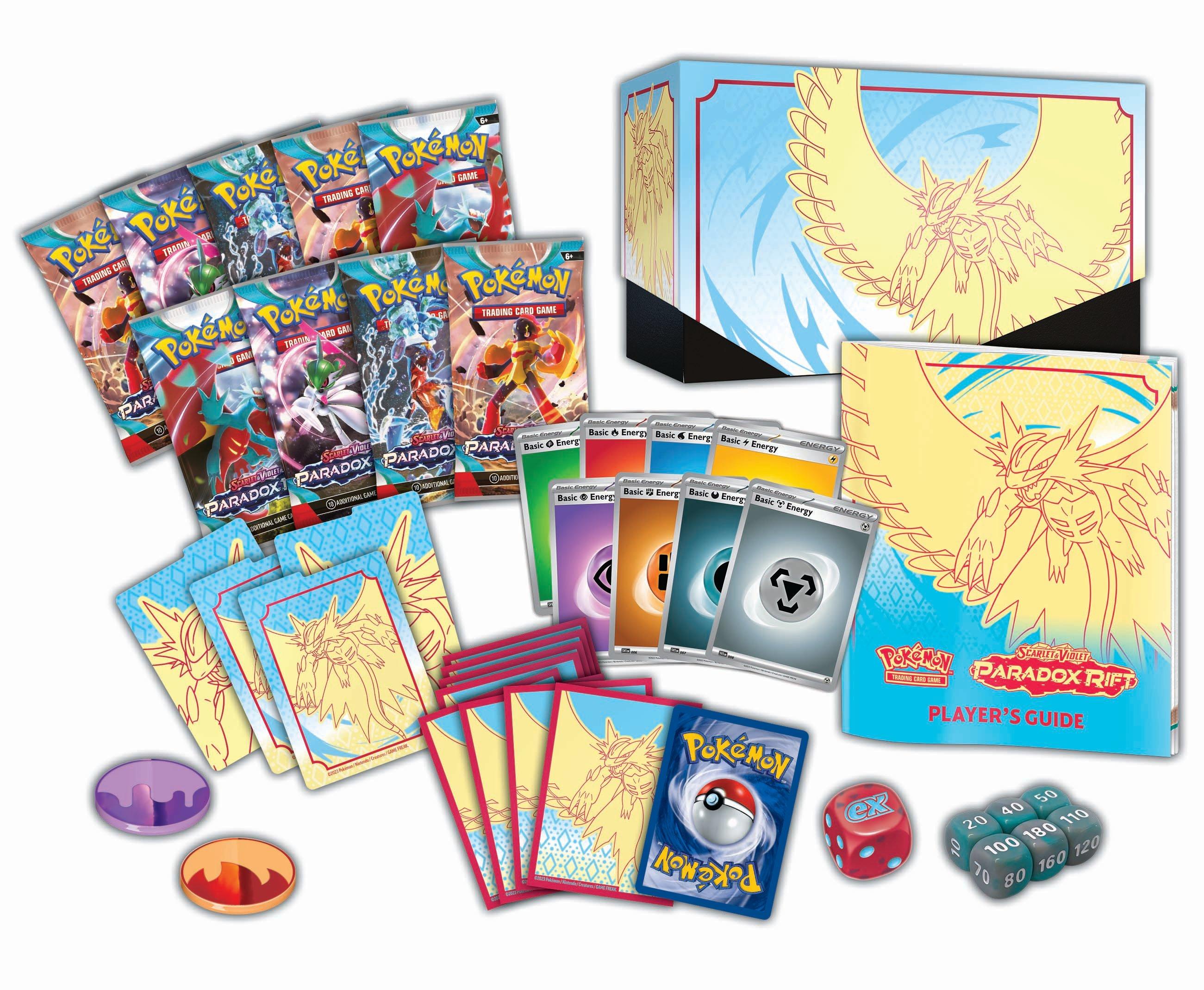 Pokemon Trading Card Game: Scarlet and Violet Paradox Rift Elite Trainer Box  (Styles May Vary)