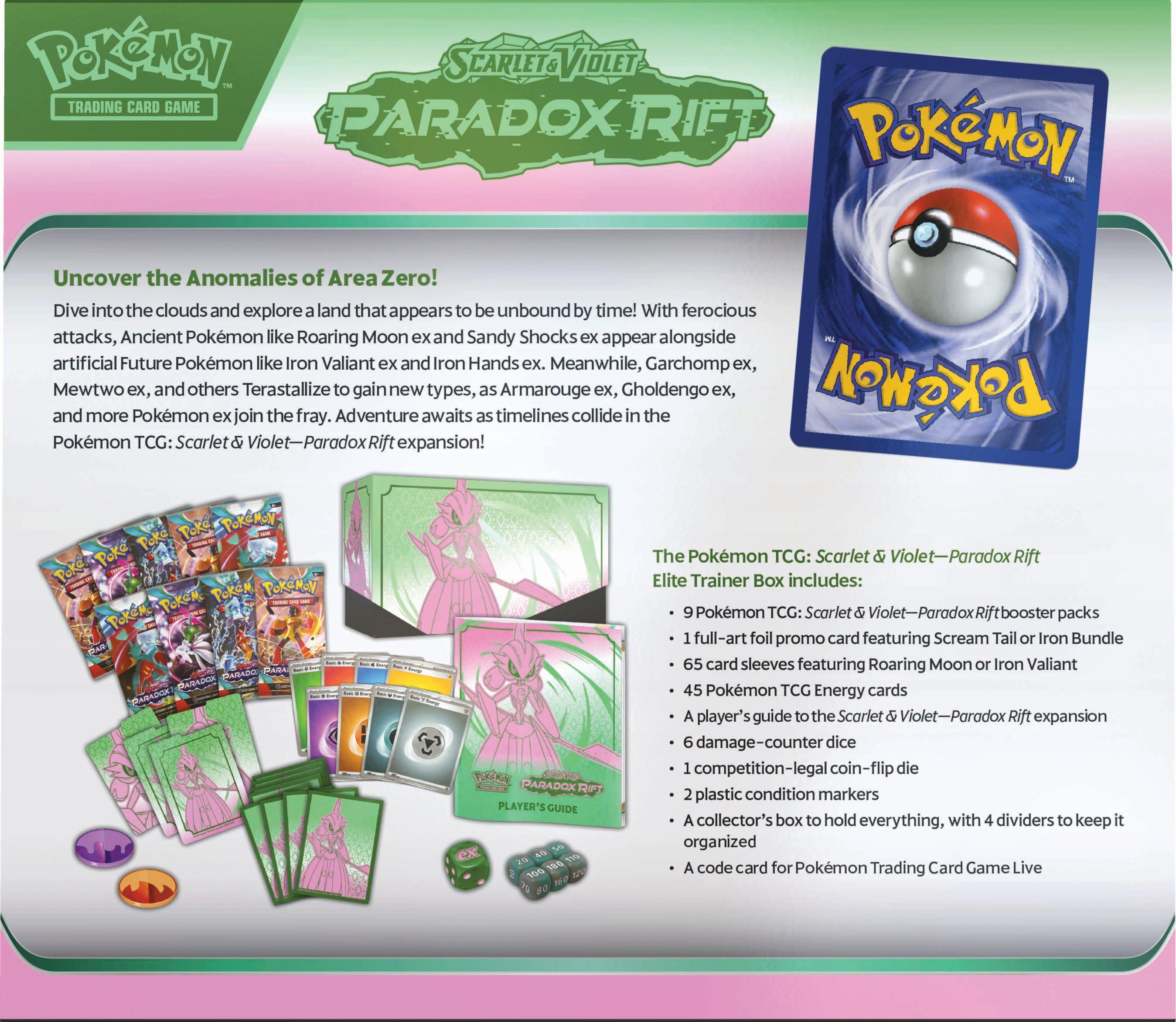 Pokemon GO TCG Trading Card Game Elite Trainer Box ETB: 10 Booster Packs +  More!