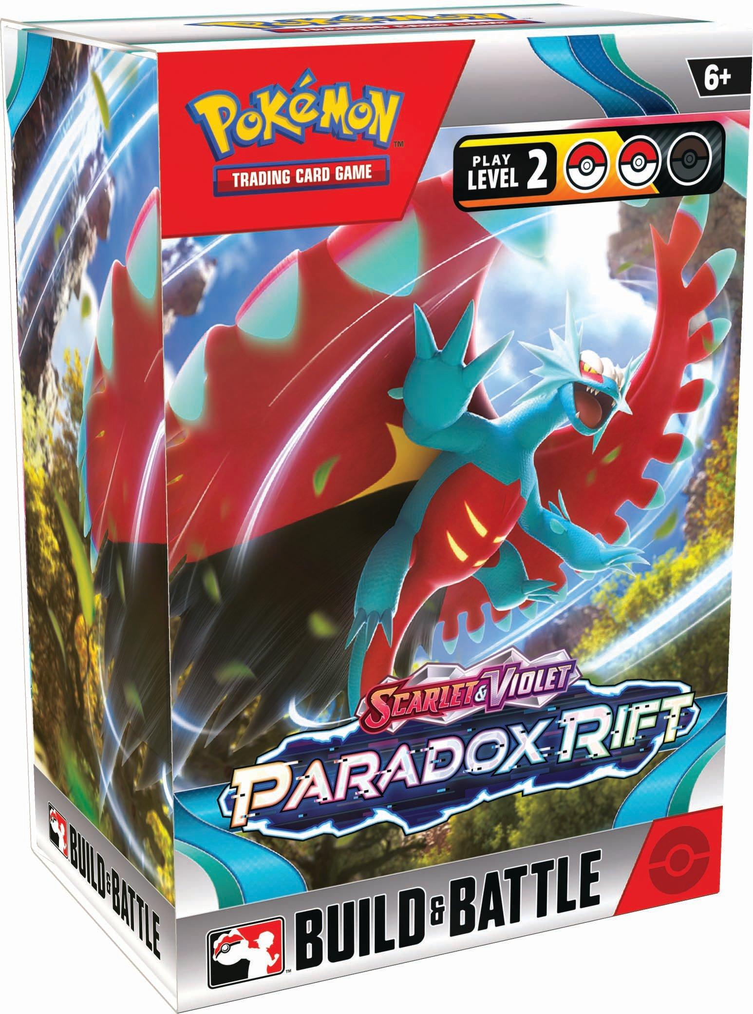 Pokemon Trading Card Game: Scarlet and Violet Paradox Rift Build and Battle Box