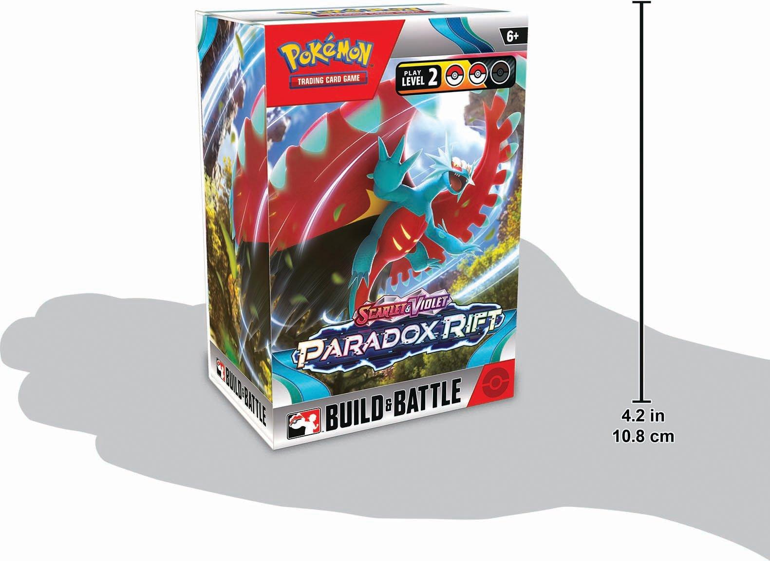 Pokemon Trading Card Game: Scarlet and Violet Paradox Rift Build and Battle Box