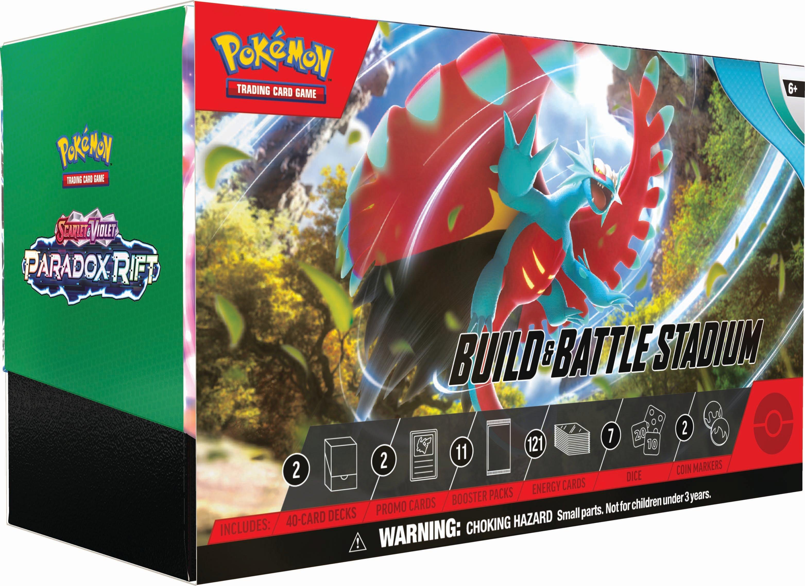 Pokemon Trading Card Game: Scarlet and Violet Paradox Rift Build and Battle Stadium