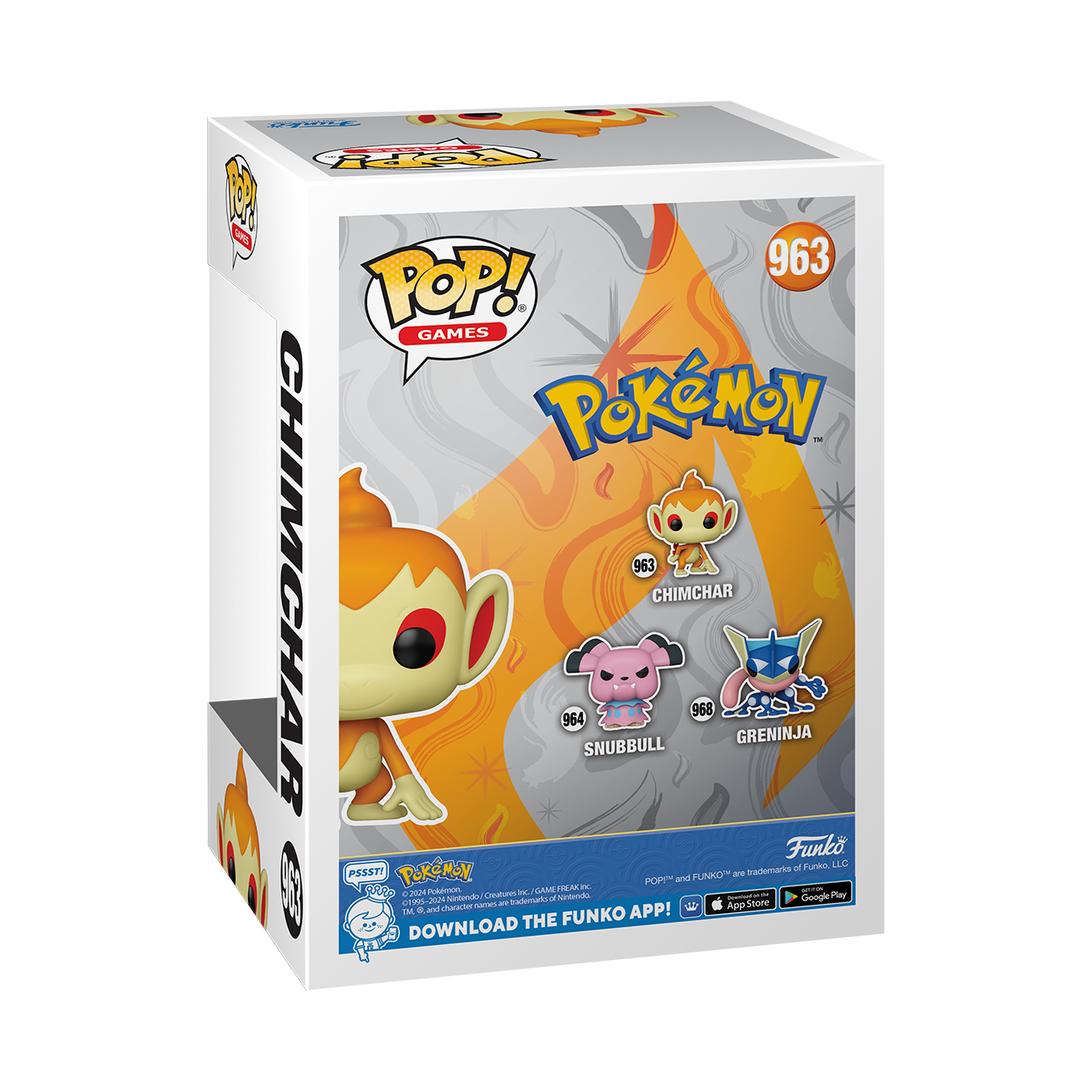 Funko POP! Games: Pokemon Chimchar 3.55-in Vinyl Figure