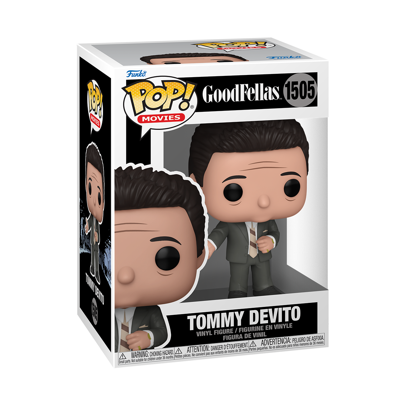 Funko POP! Movies: Goodfellas Tommy Devito 4.16-in Vinyl Figure