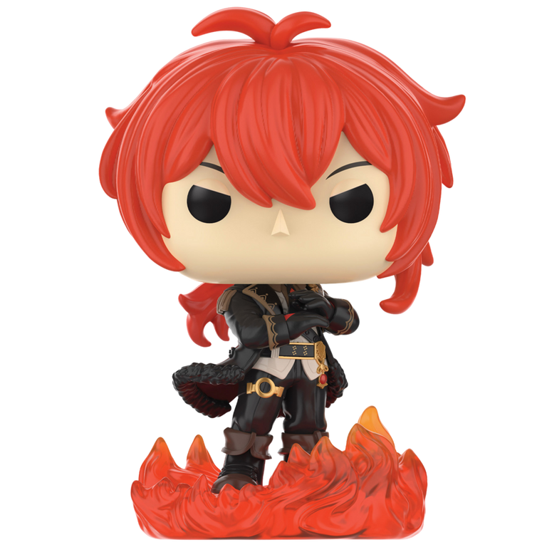 Funko POP! Games: Genshin Impact Diluc Ragnvindr 5-in Vinyl Figure