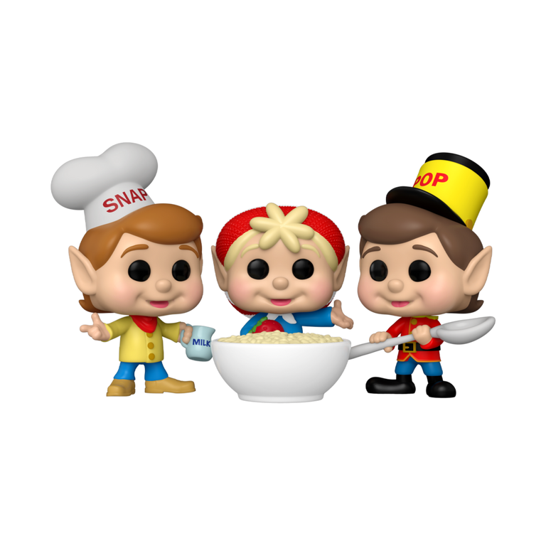 Funko POP! Ad Icons: Kelloggs Snap Crackle and Pop 4.86