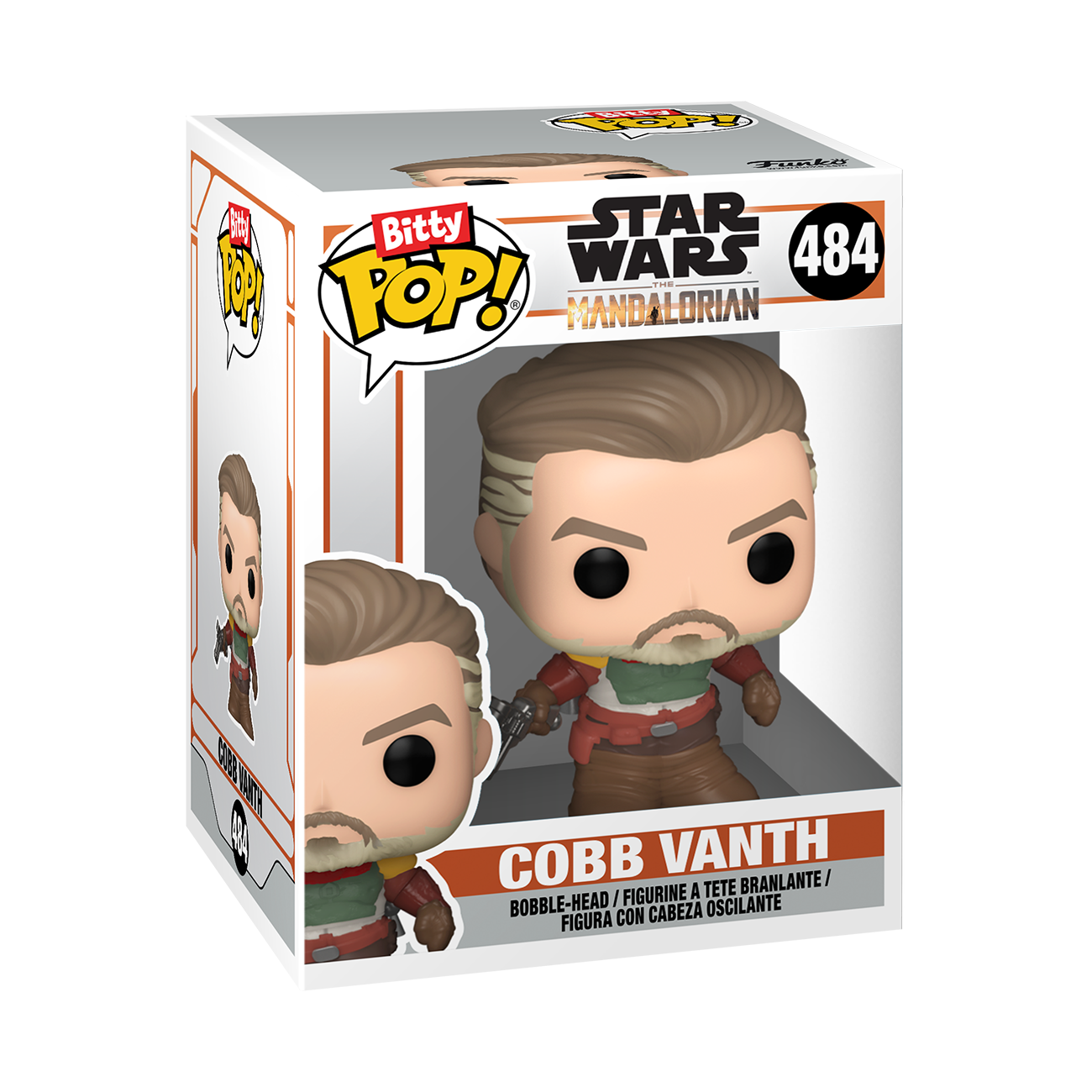 Funko Bitty POP! Star Wars: The Mandalorian (Marshal) Vinyl Figure Se 4-Pack