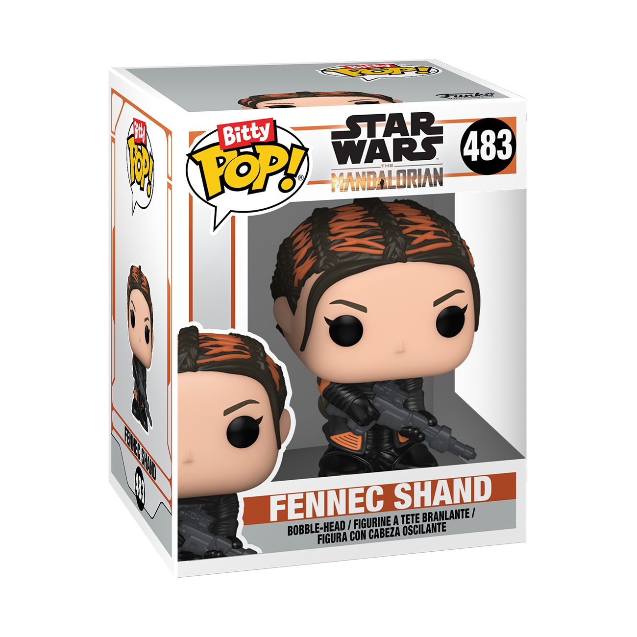 Funko Bitty POP! Star Wars: The Mandalorian (Marshal) Vinyl Figure Se 4-Pack