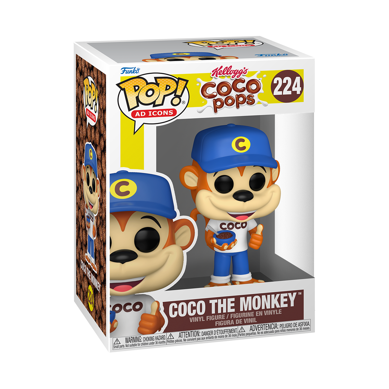 Funko POP! Ad Icons: Kelloggs Coco the Monkey 3.75 Vinyl Figure