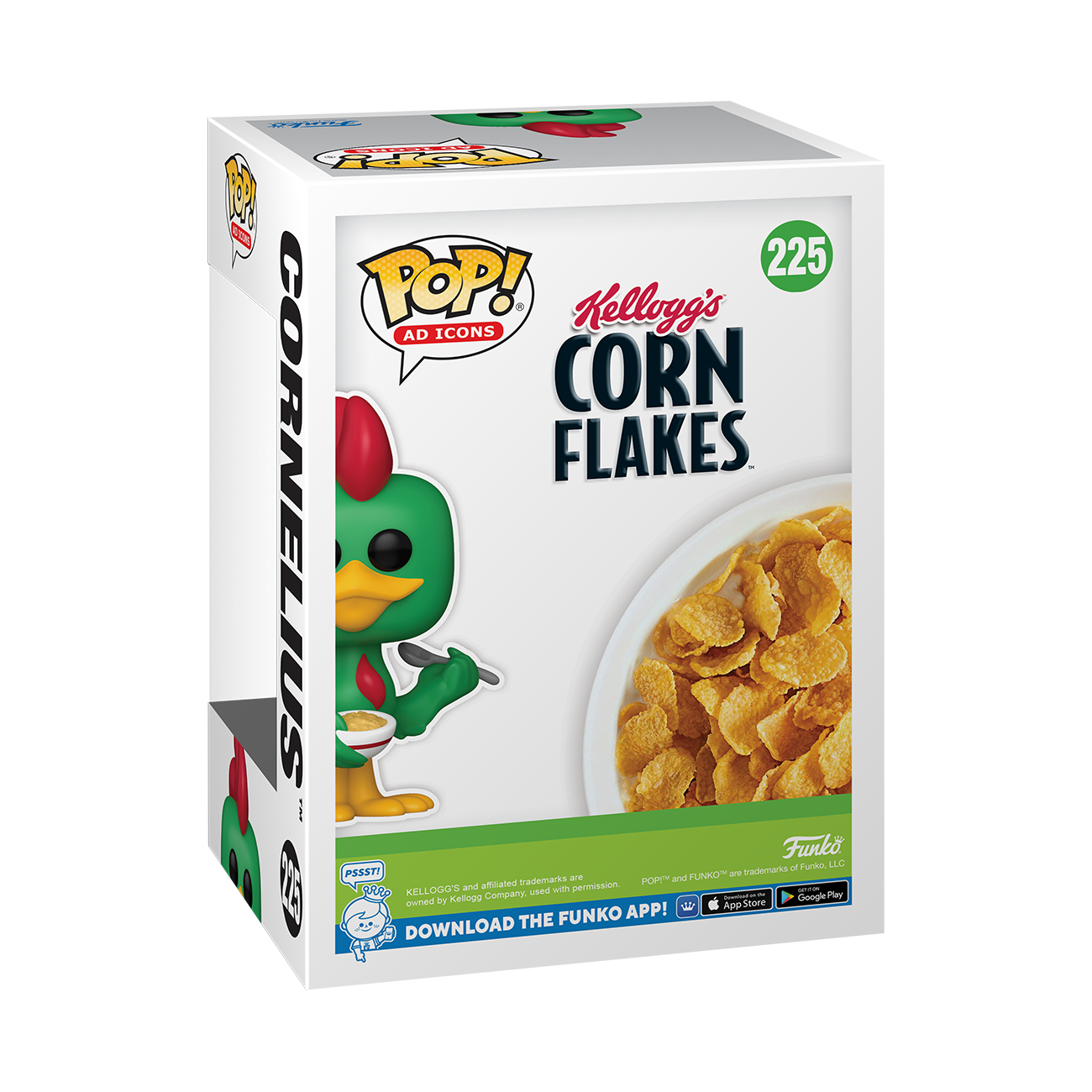 Funko POP! Ad Icons: Kelloggs Cornelius 4.43 Vinyl Figure